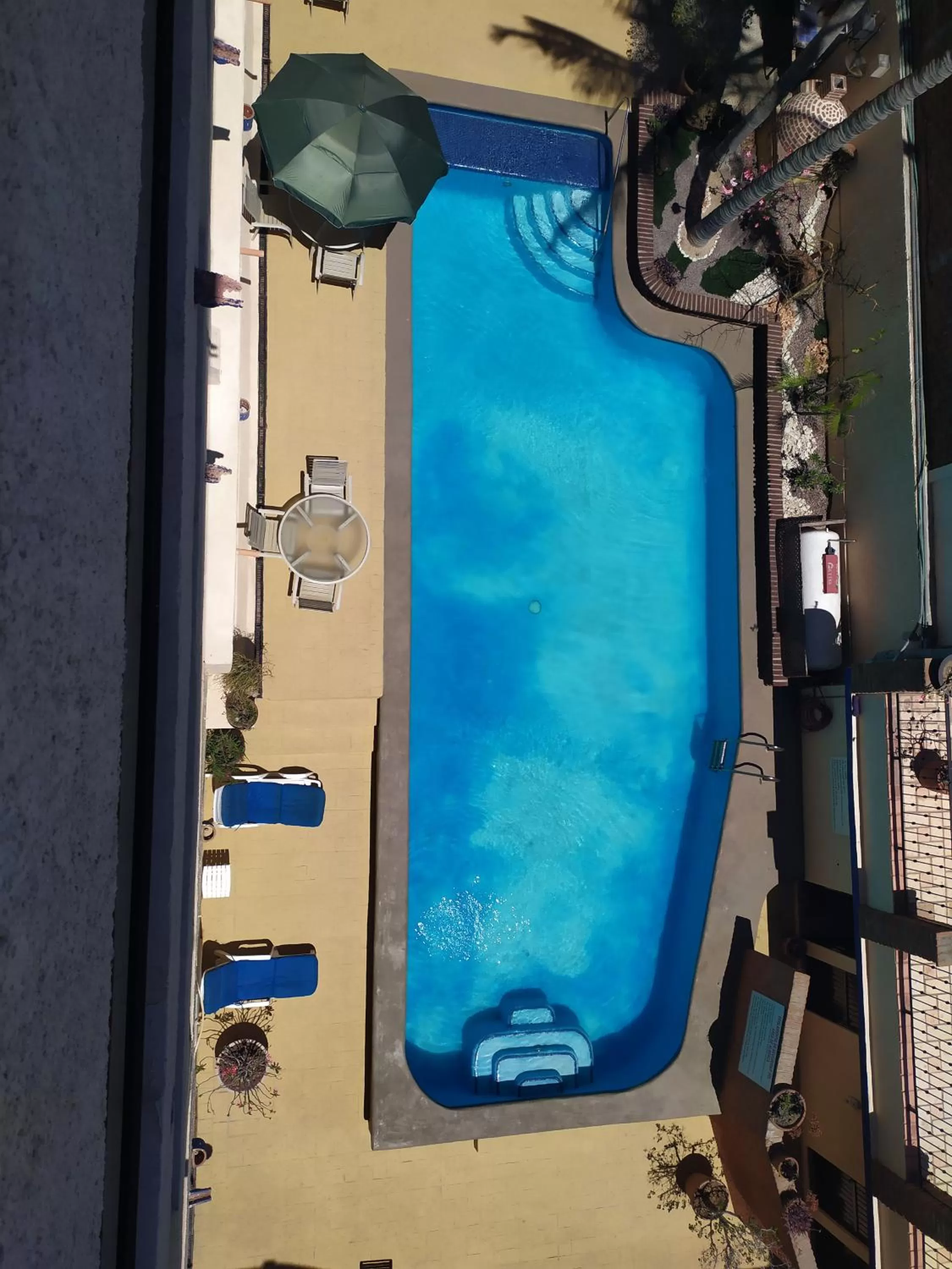 Bird's eye view, Pool View in Las Gaviotas Condo-Hotel La Paz BCS