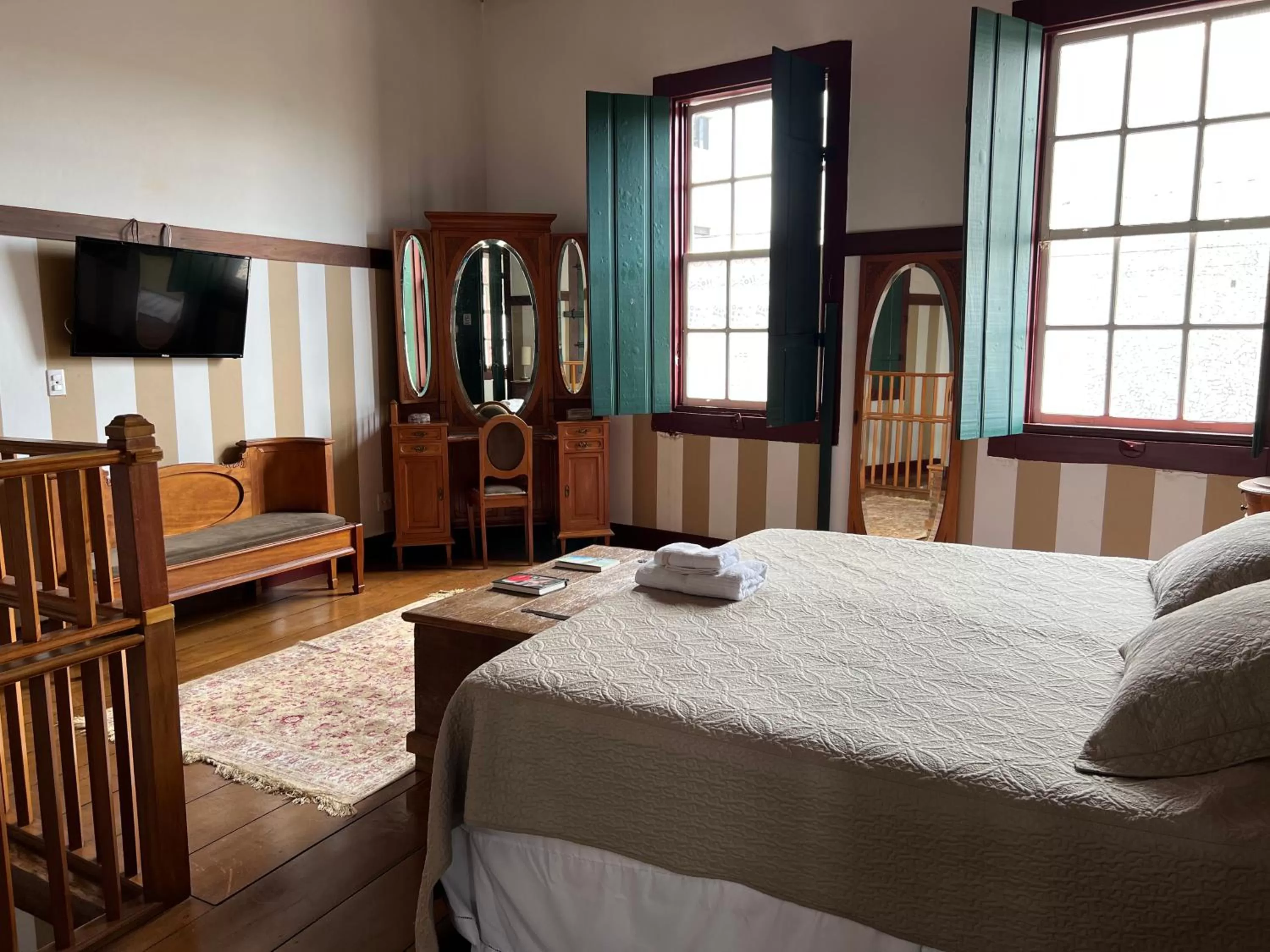 Bed in Pousada Travessia - Minas Gerais