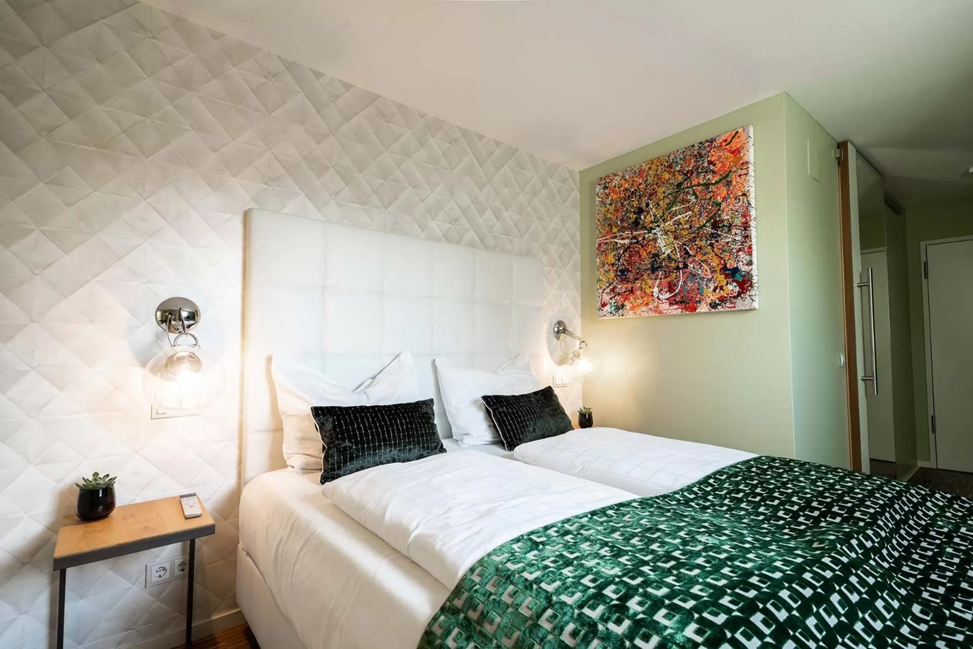 Bed in Abbate Boutique Hotel