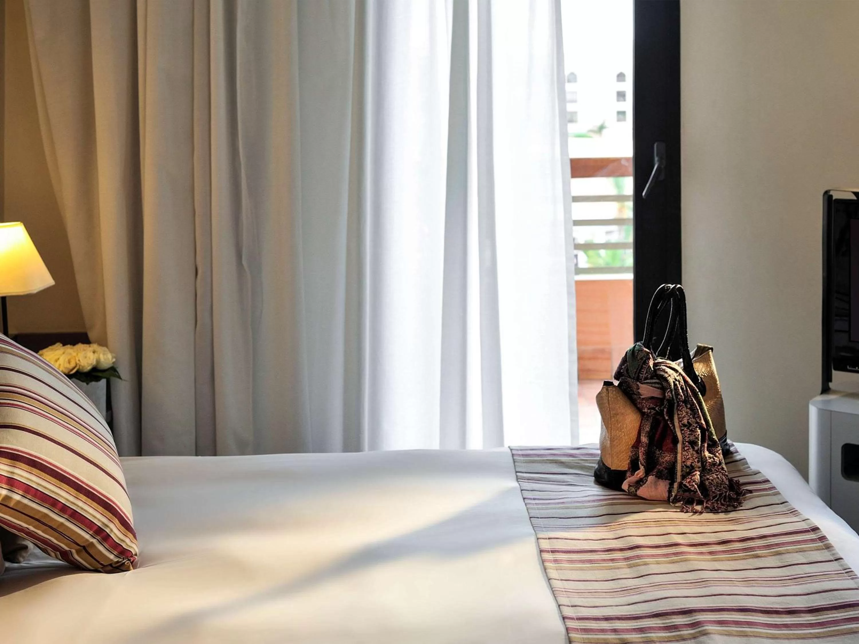 Photo of the whole room, Bed in Novotel Marrakech Hivernage