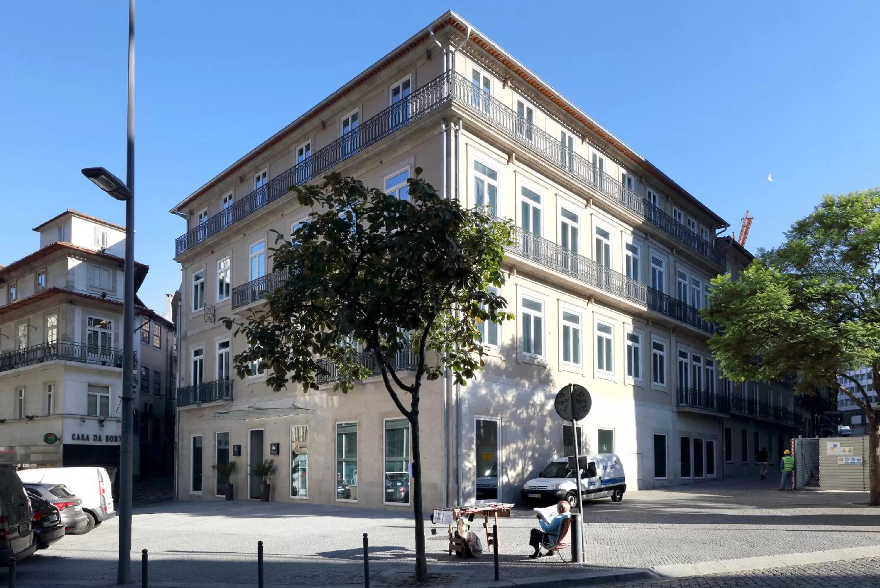 Property building in Eurostars Porto Centro