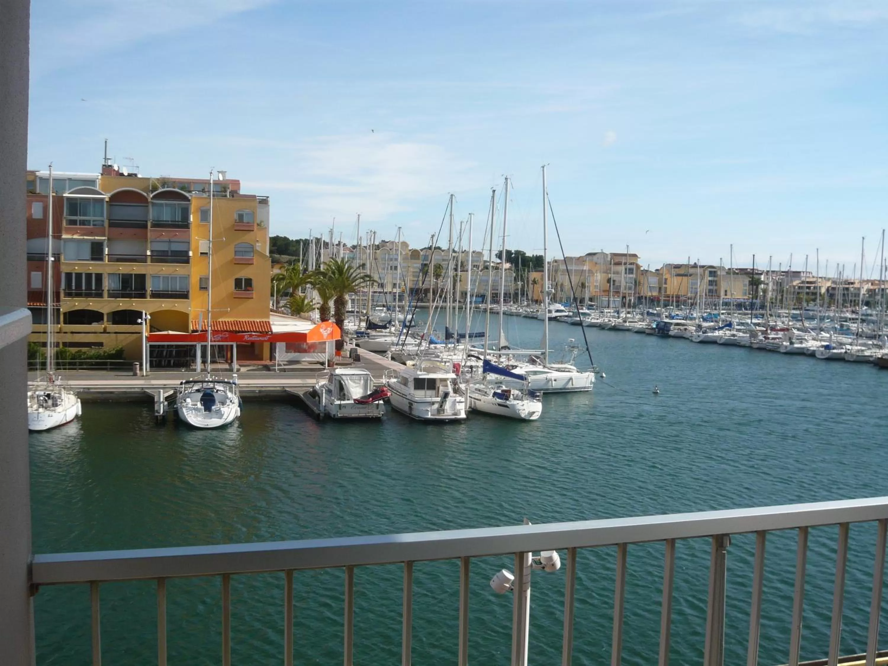 Balcony/Terrace in Hôtel Port Beach