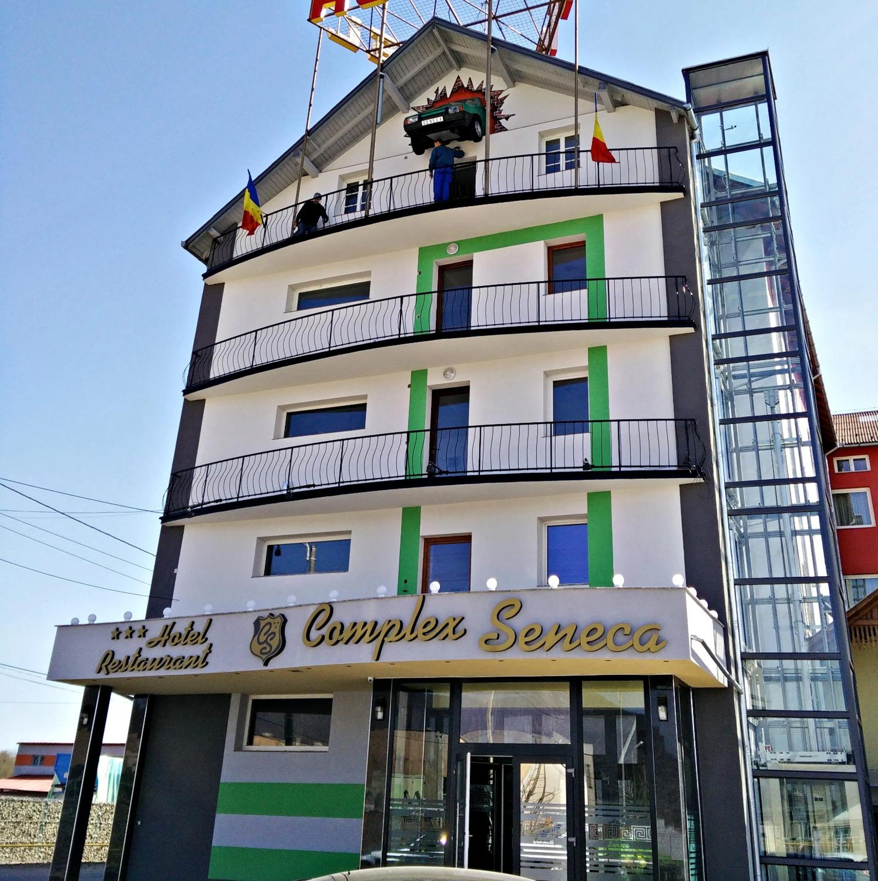 Property building in Hotel Seneca