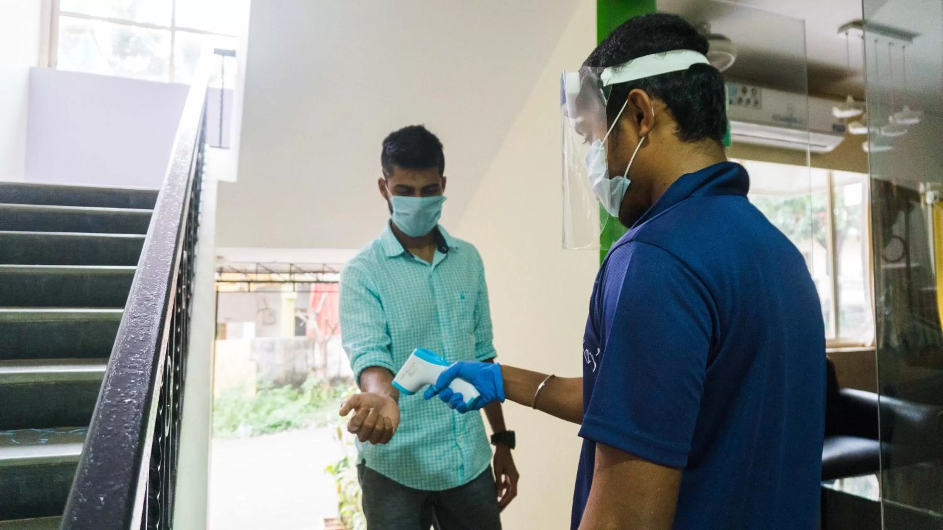 Staff in Kay's Riverview Resort - Near Baga Beach