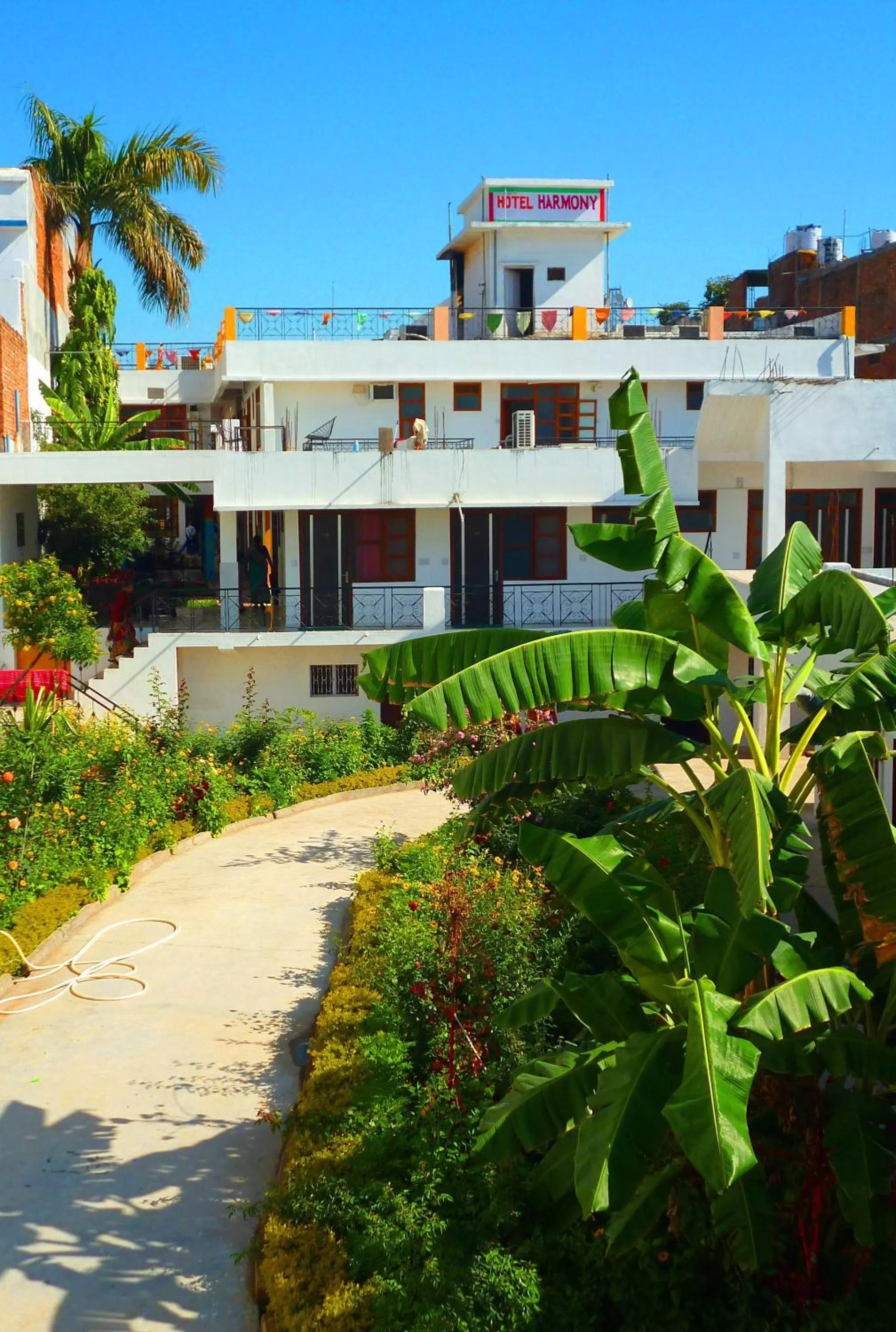 Property building in Hotel Harmony