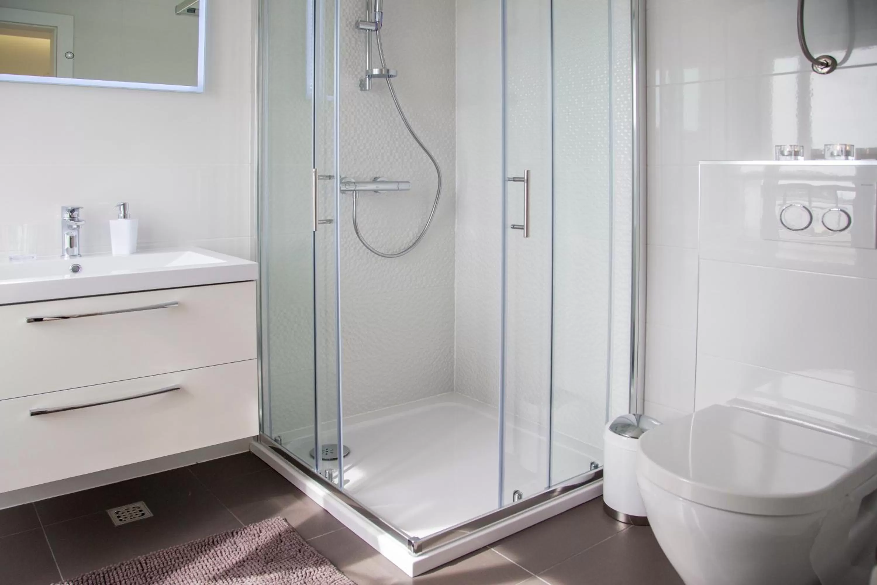 Bathroom in Luxury rooms Skystar-Split