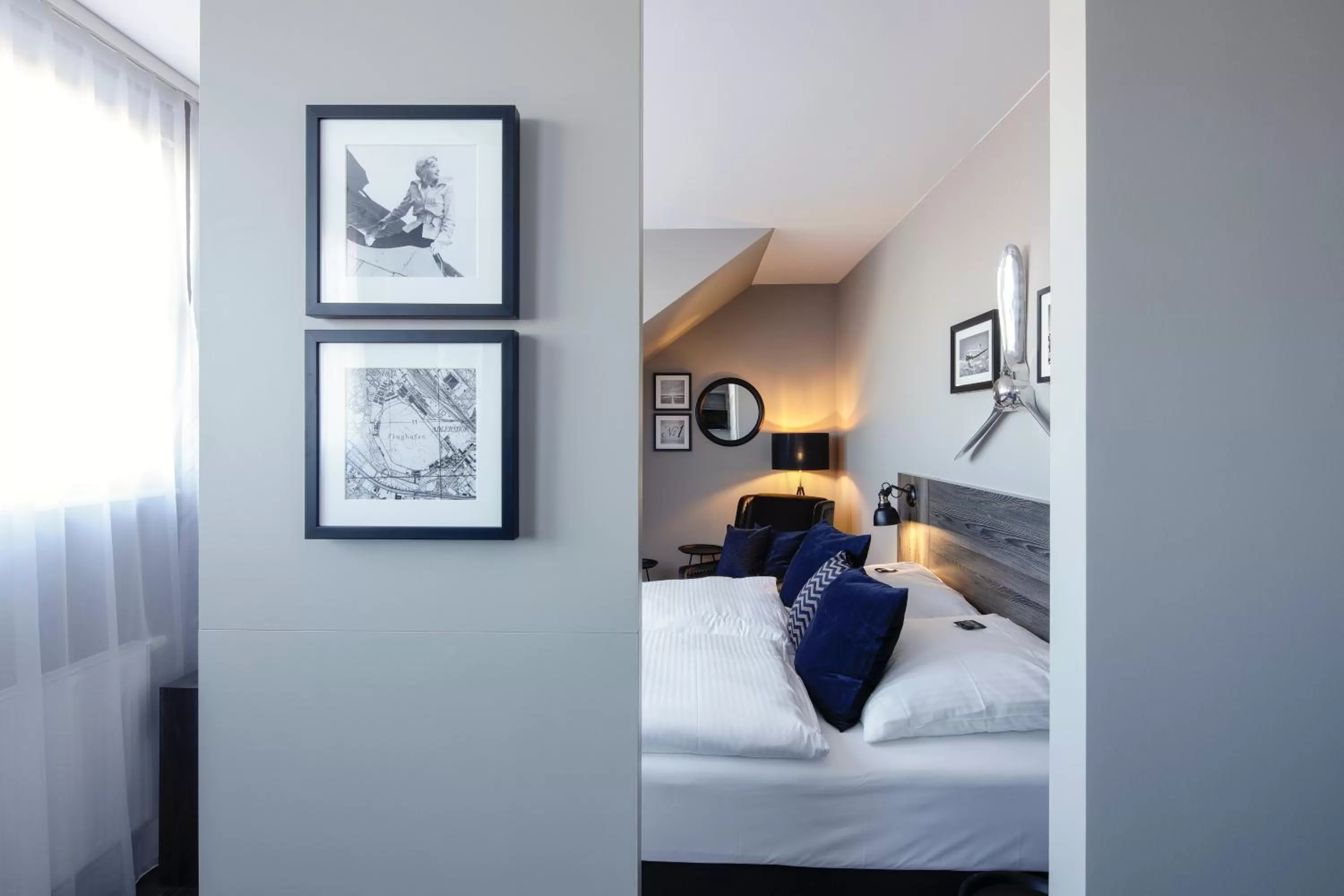 Photo of the whole room, Bed in Airporthotel Berlin-Adlershof