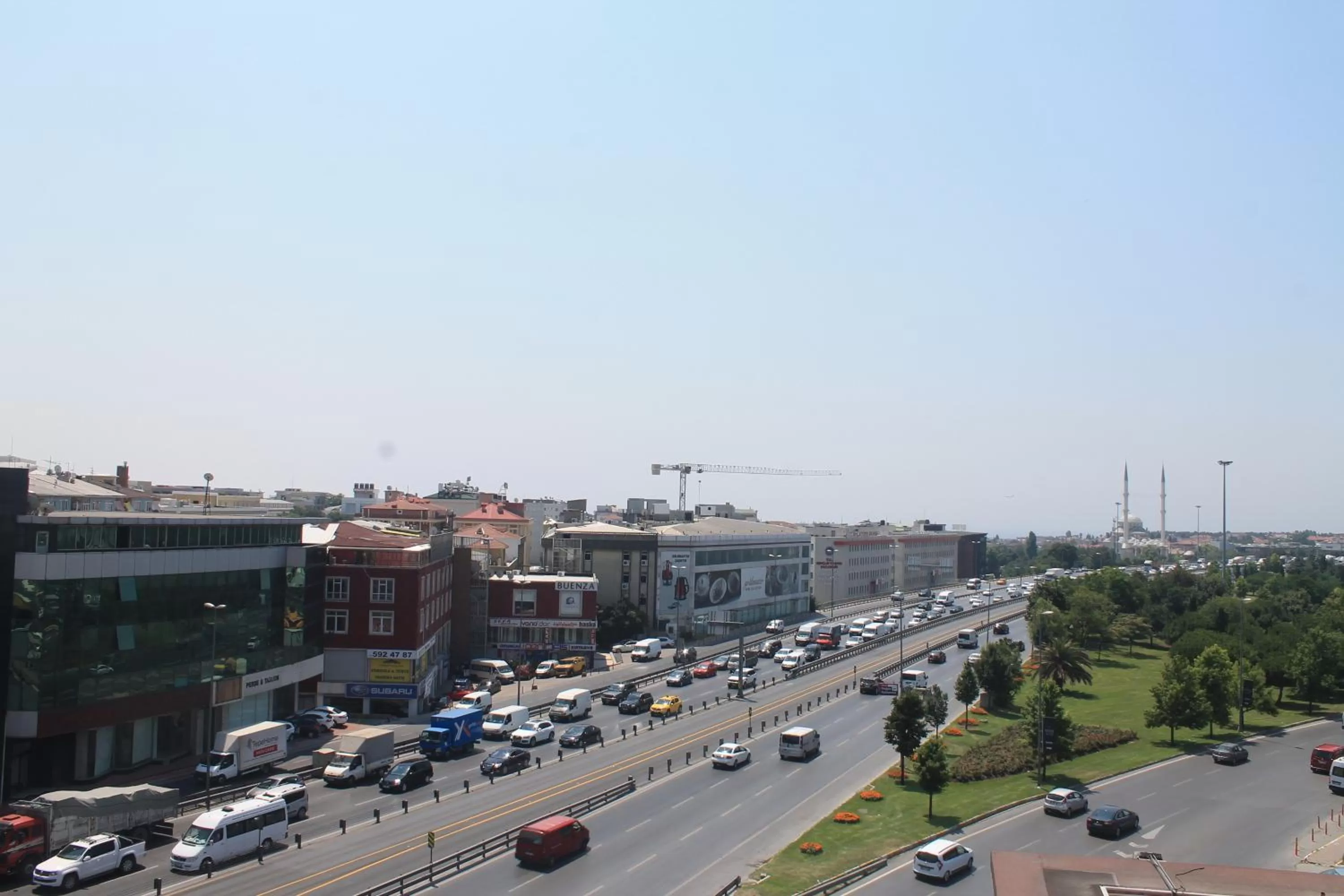 City view in Istanbul Fair Hotel