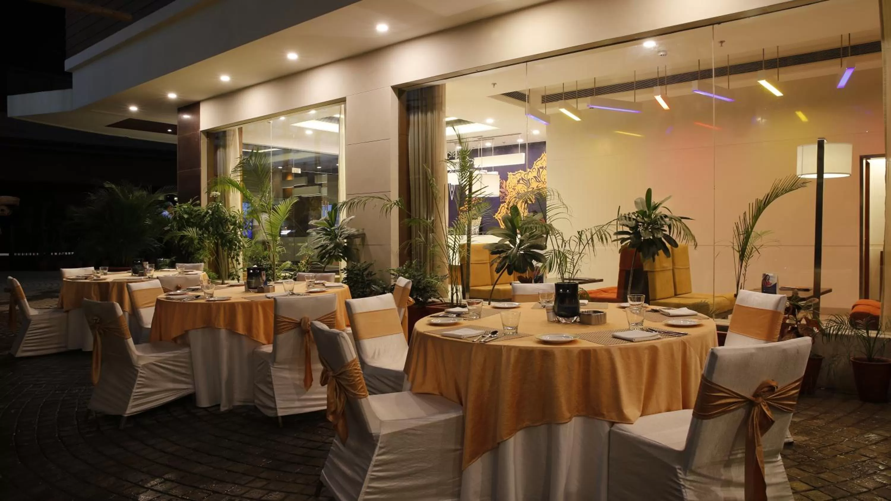 Patio in Nirwana Hometel Jaipur- A Sarovar Hotel