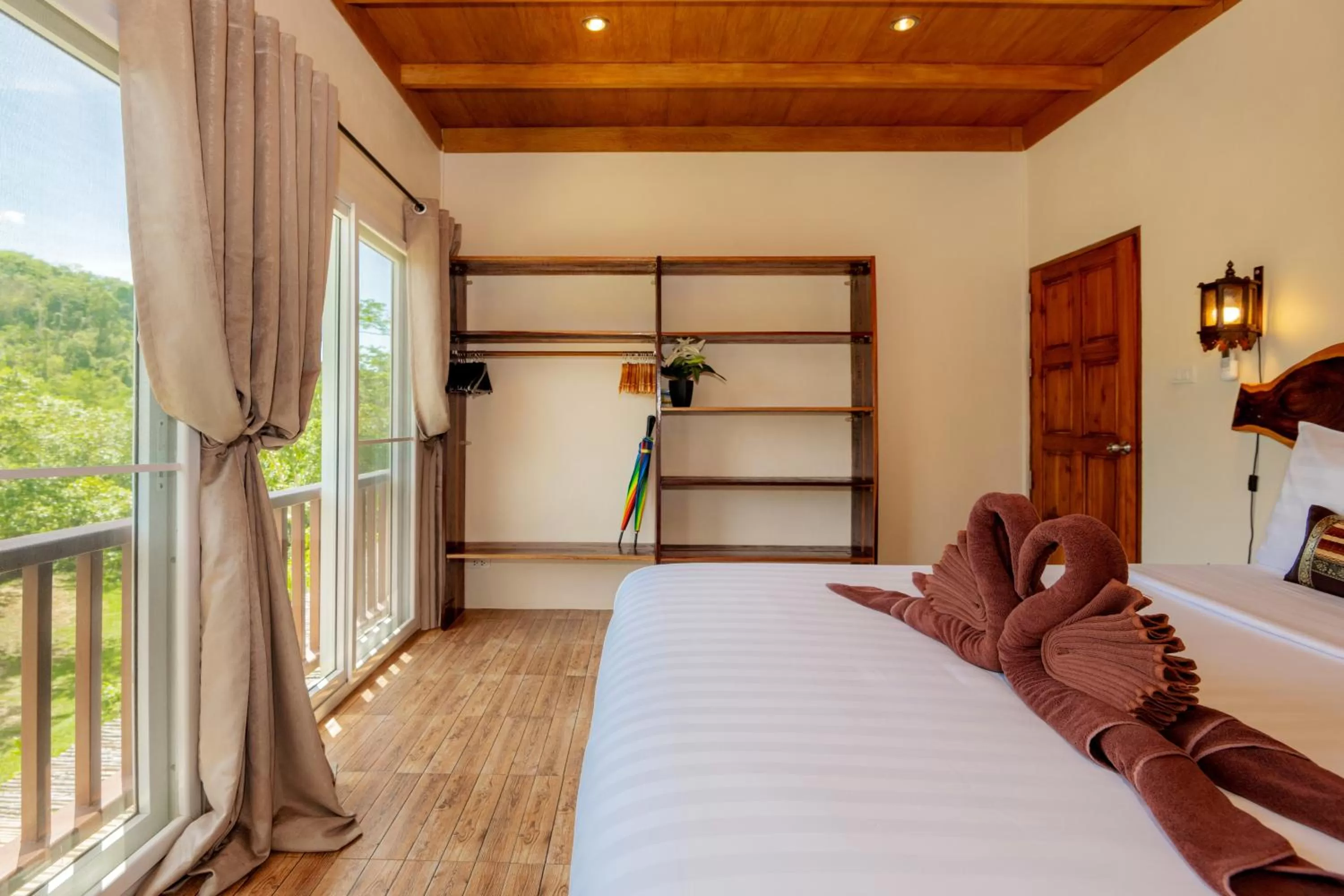 Bedroom, Bed in Khao Sok River Home Resort