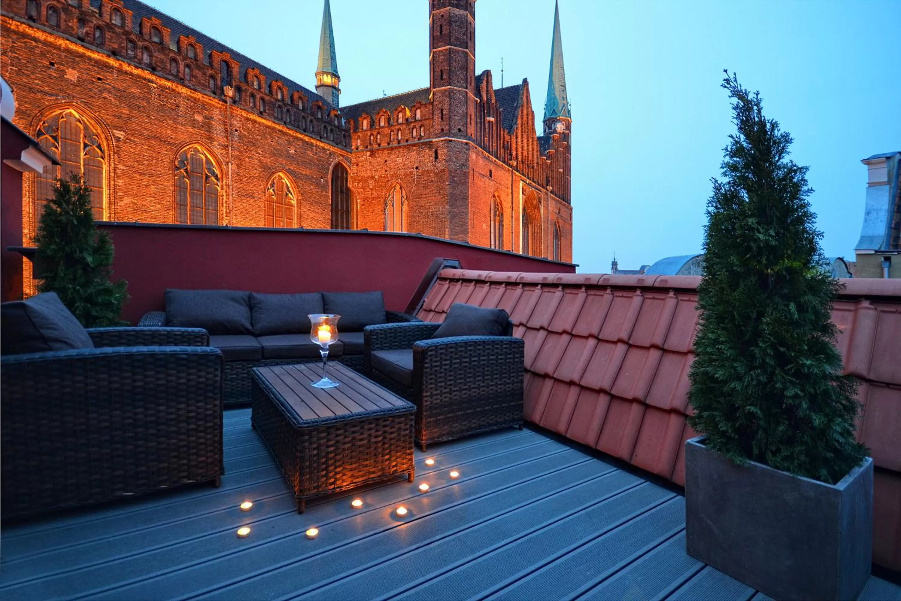 Balcony/Terrace in Stay inn Hotel Gdańsk