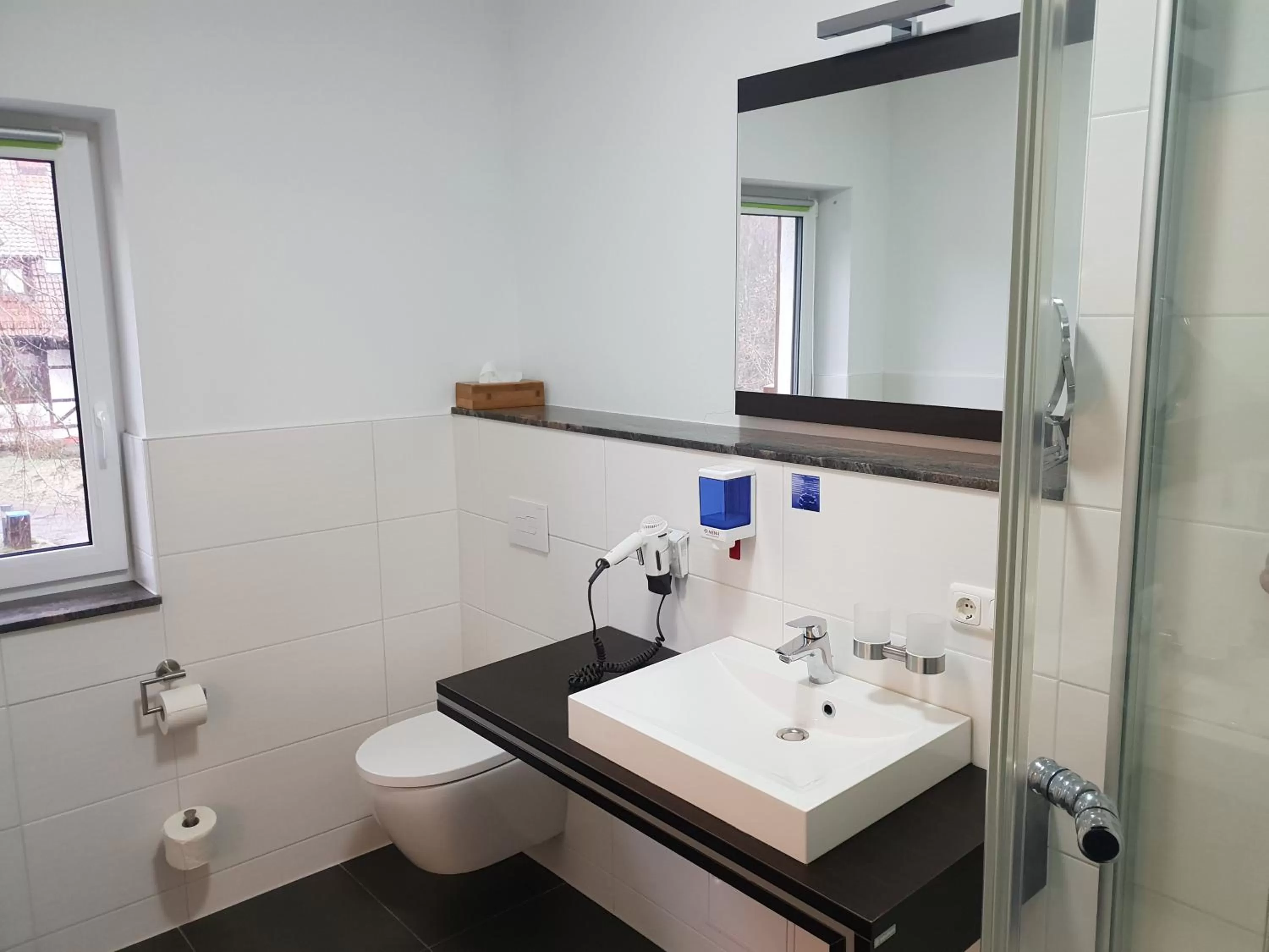 Bathroom in Neue Mühle Kleines Landhotel