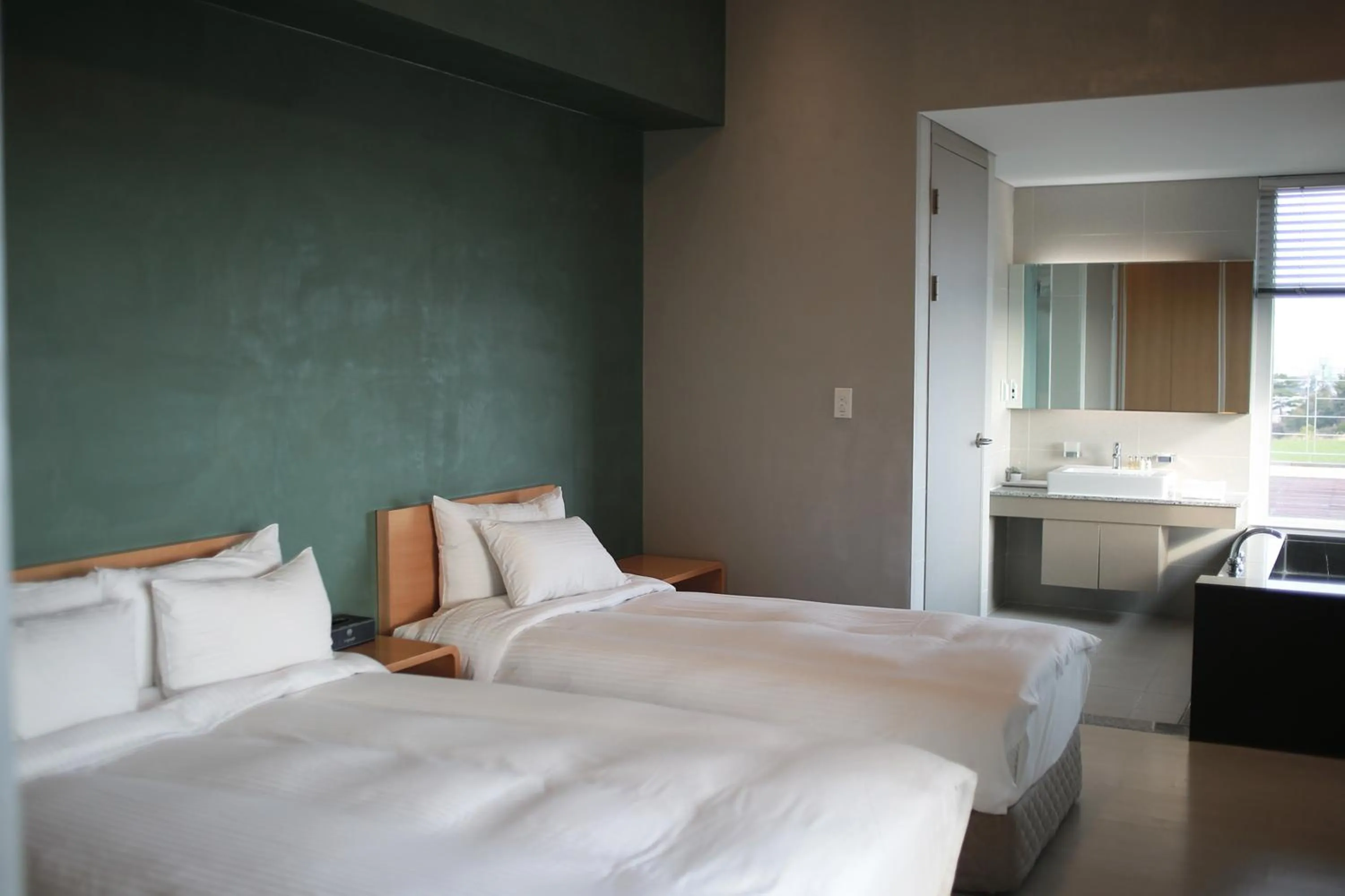 Bed in Y Resort Jeju