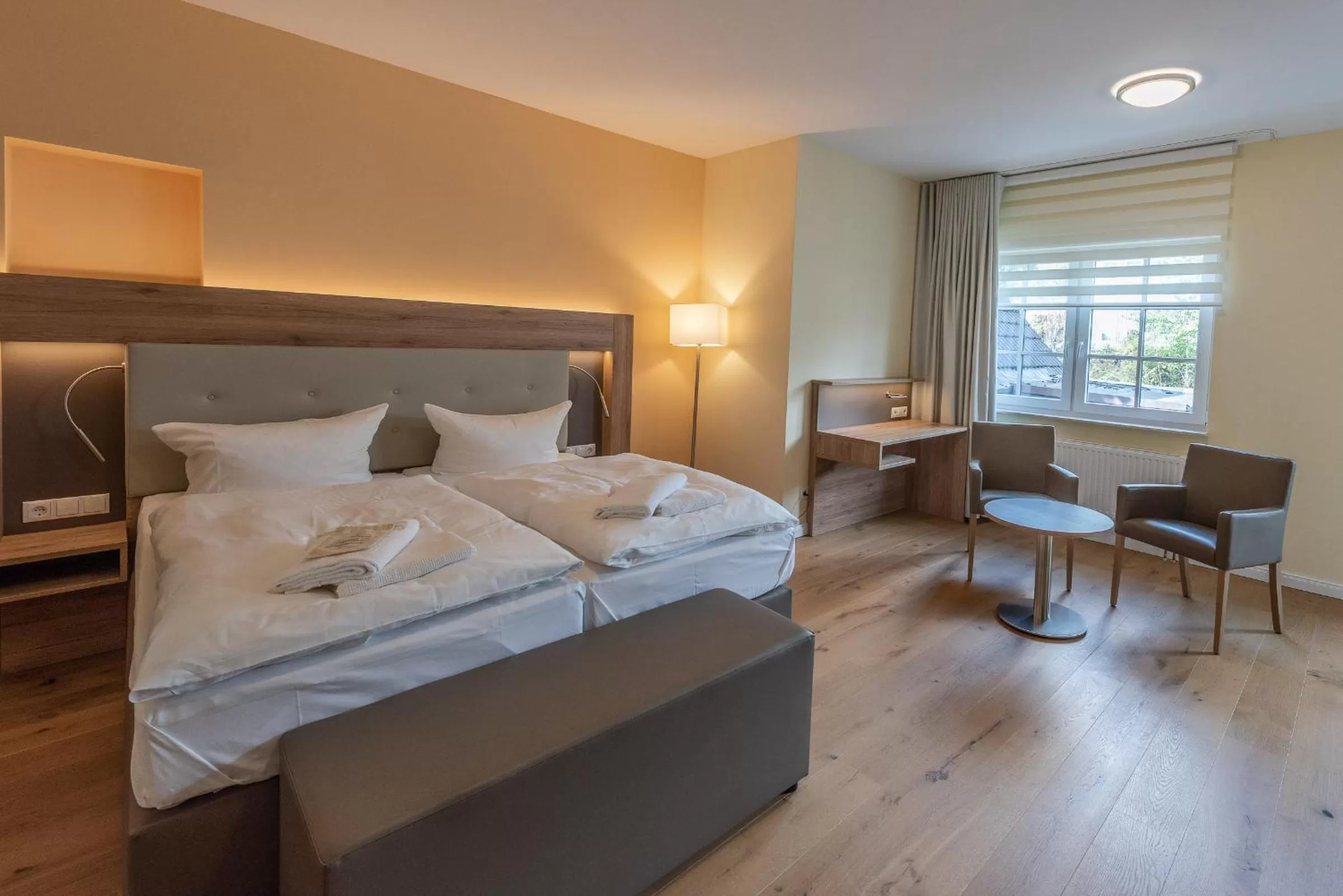 Bed in Struck Landhotel & SPA