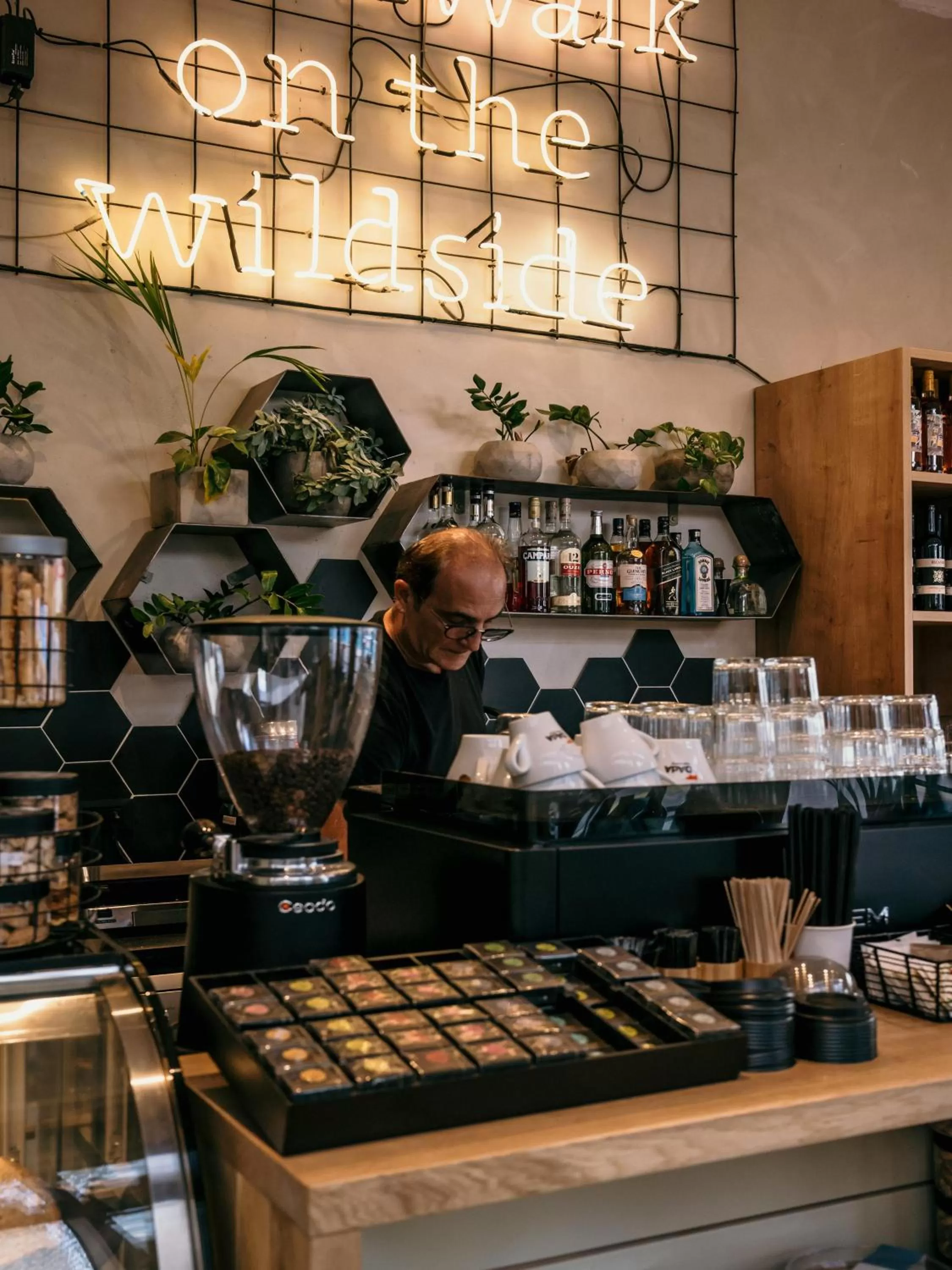 Buffet breakfast in DeBlox living - Ben Avigdor Apartments