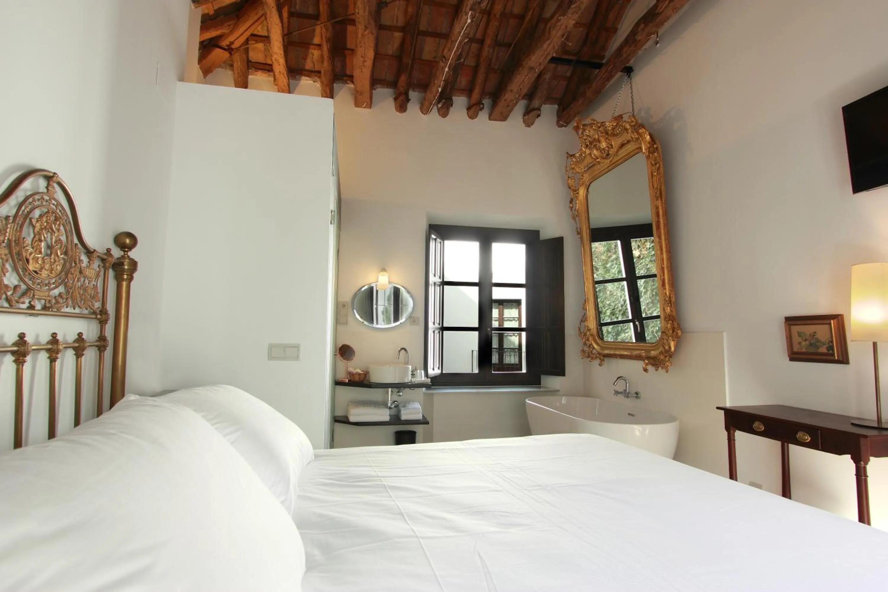 Bed in Hotel Patria Chica