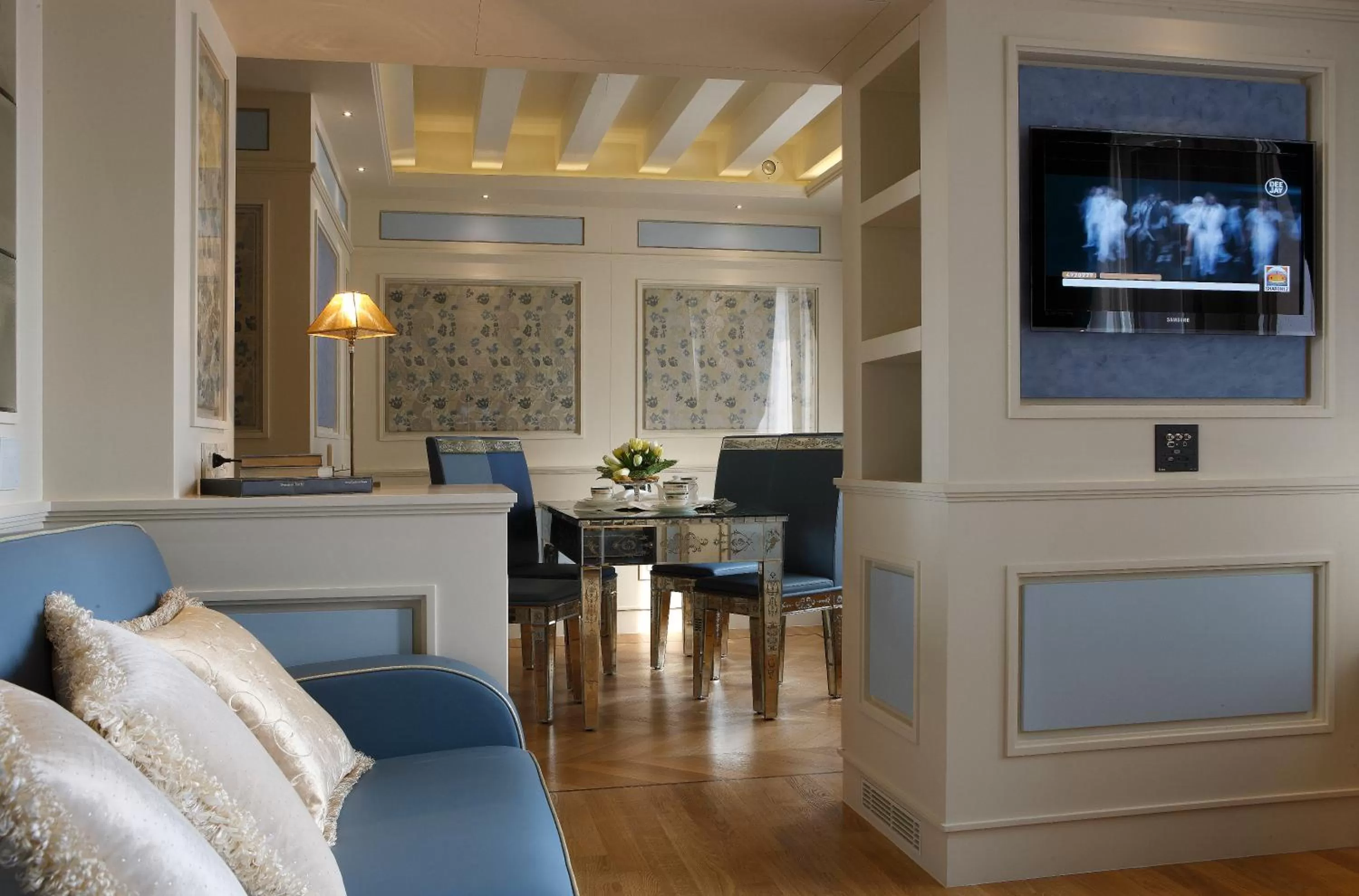 Living room in Canaletto Luxury Suites - San Marco Luxury