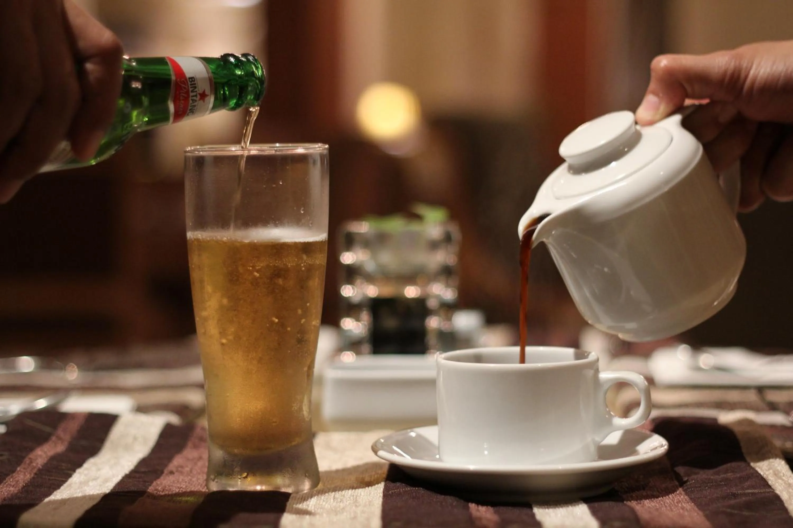 Drinks in Sarasvati Borobudur