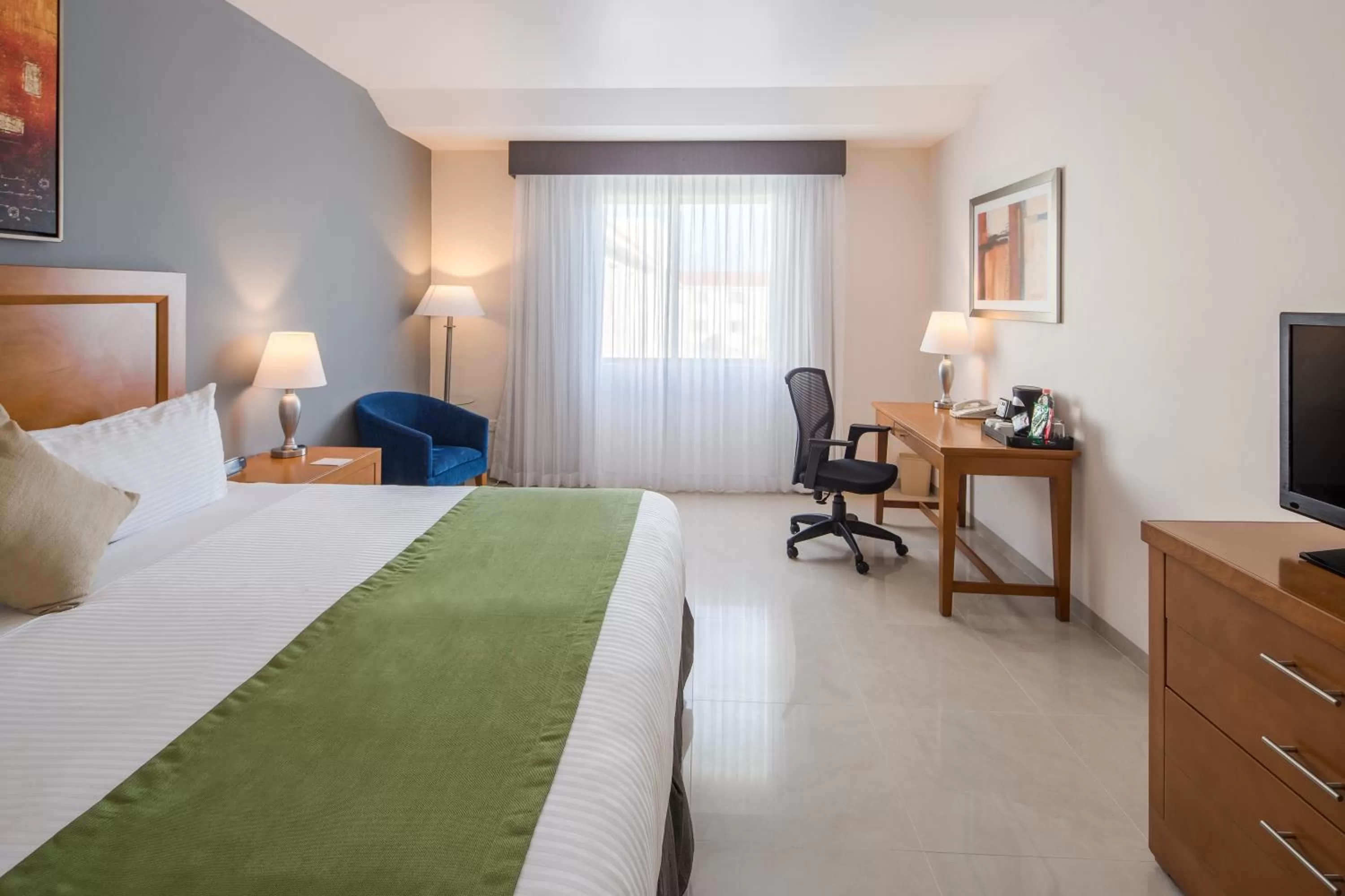 Bed in Wyndham Garden Playa del Carmen