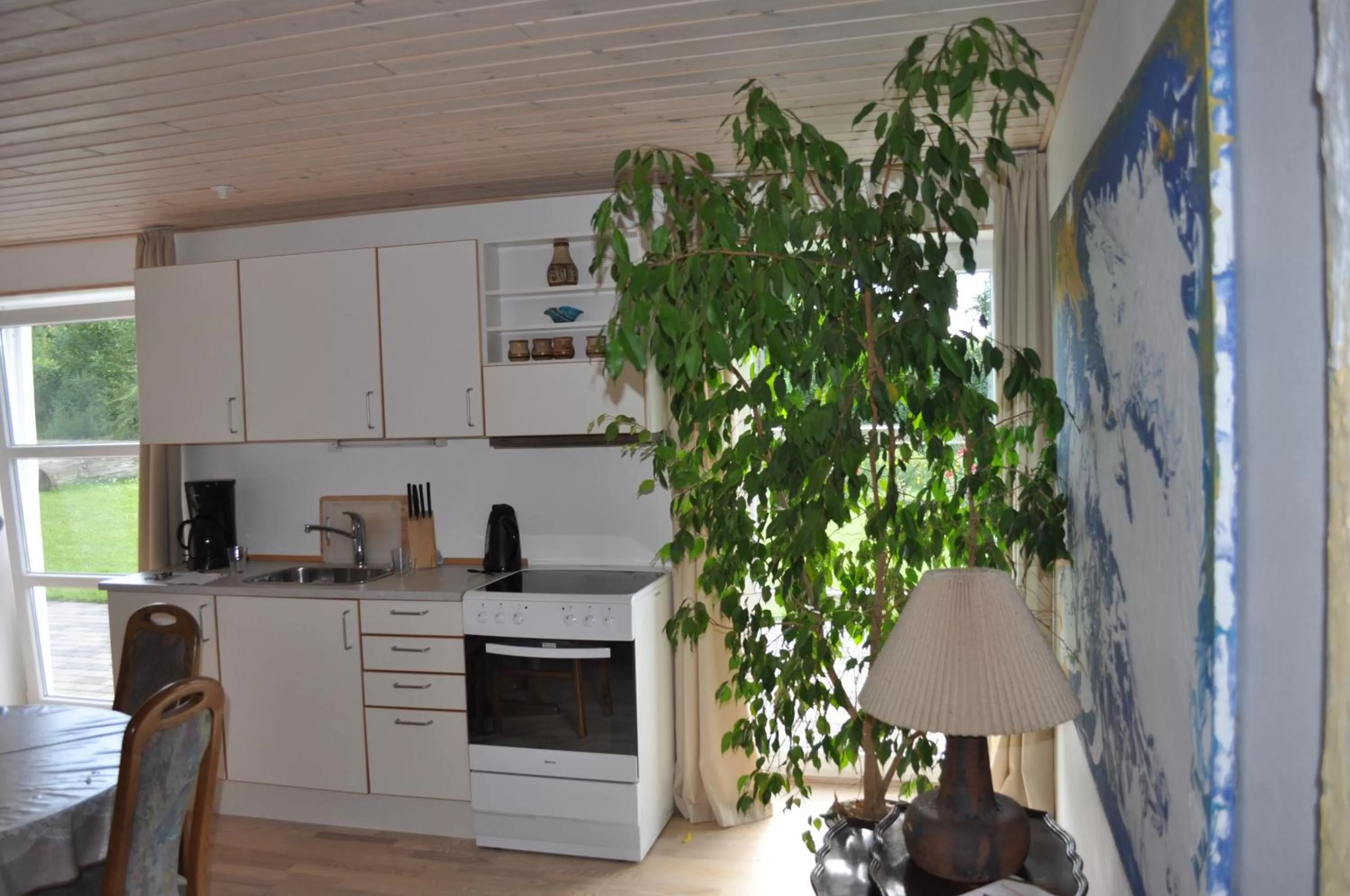 Kitchen or kitchenette in Koebenhovedskov Bed & Breakfast
