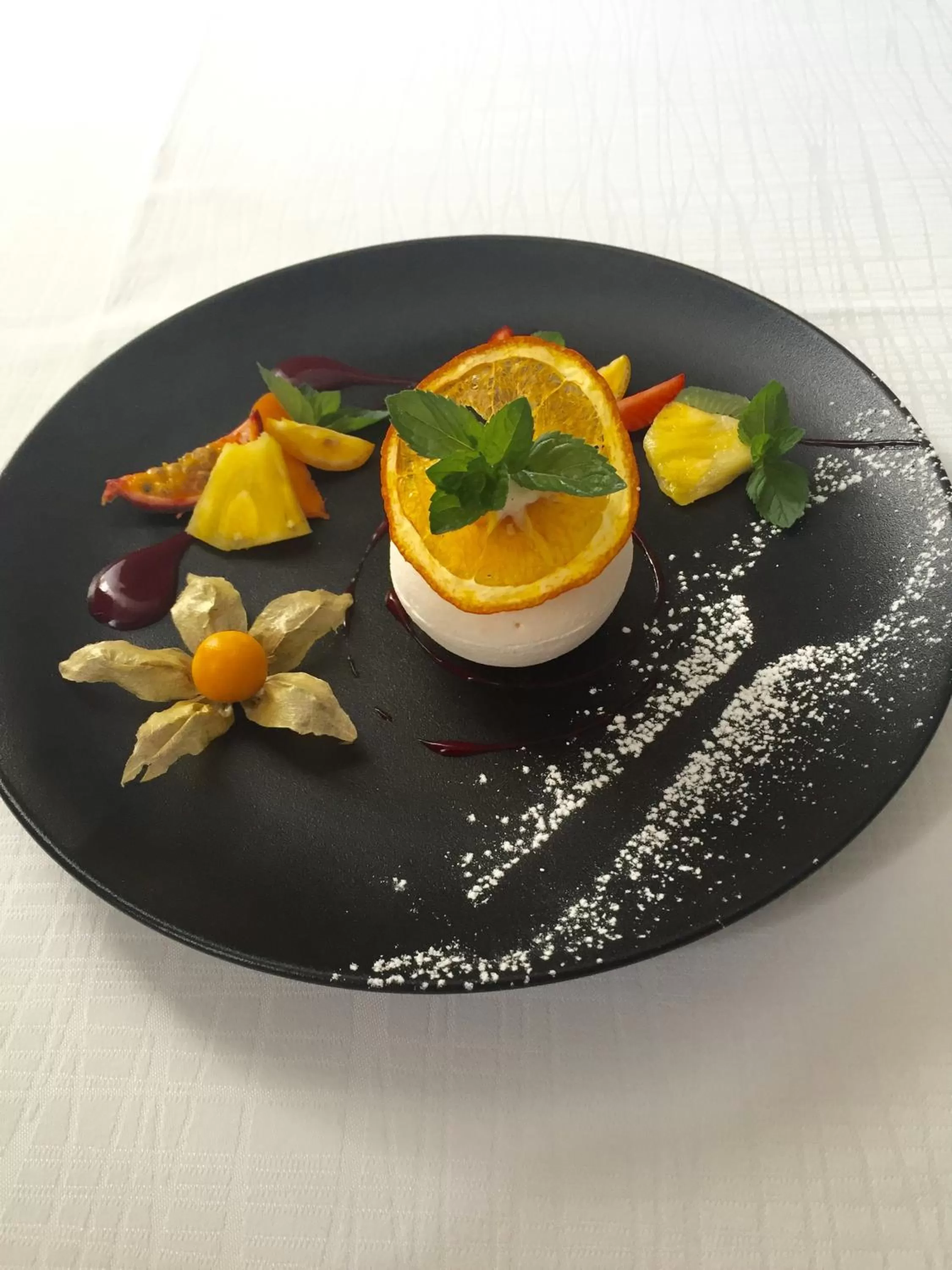 Food close-up in Hotel Blanc