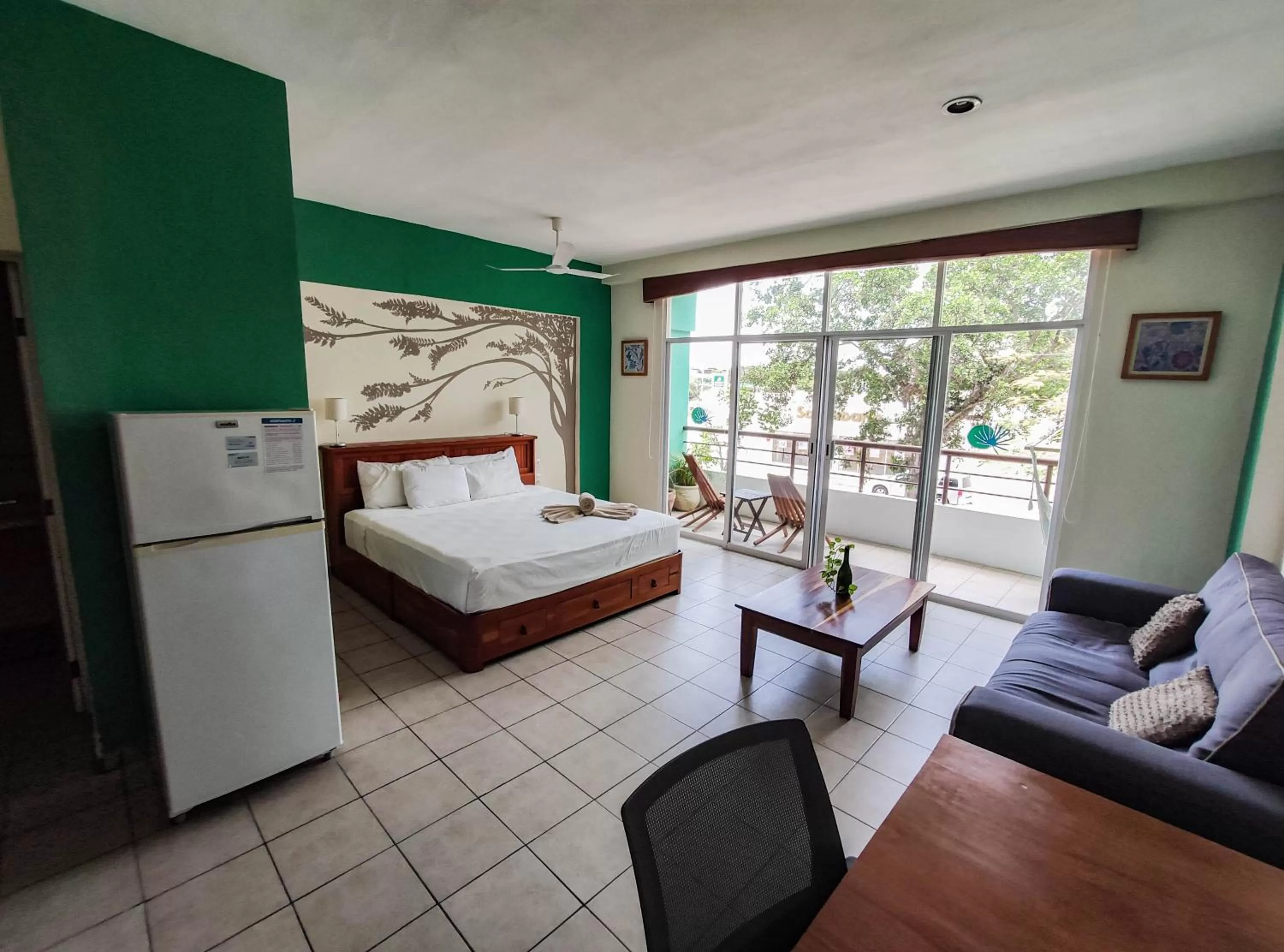 Photo of the whole room in La Palmita Budget Boutique Hotel