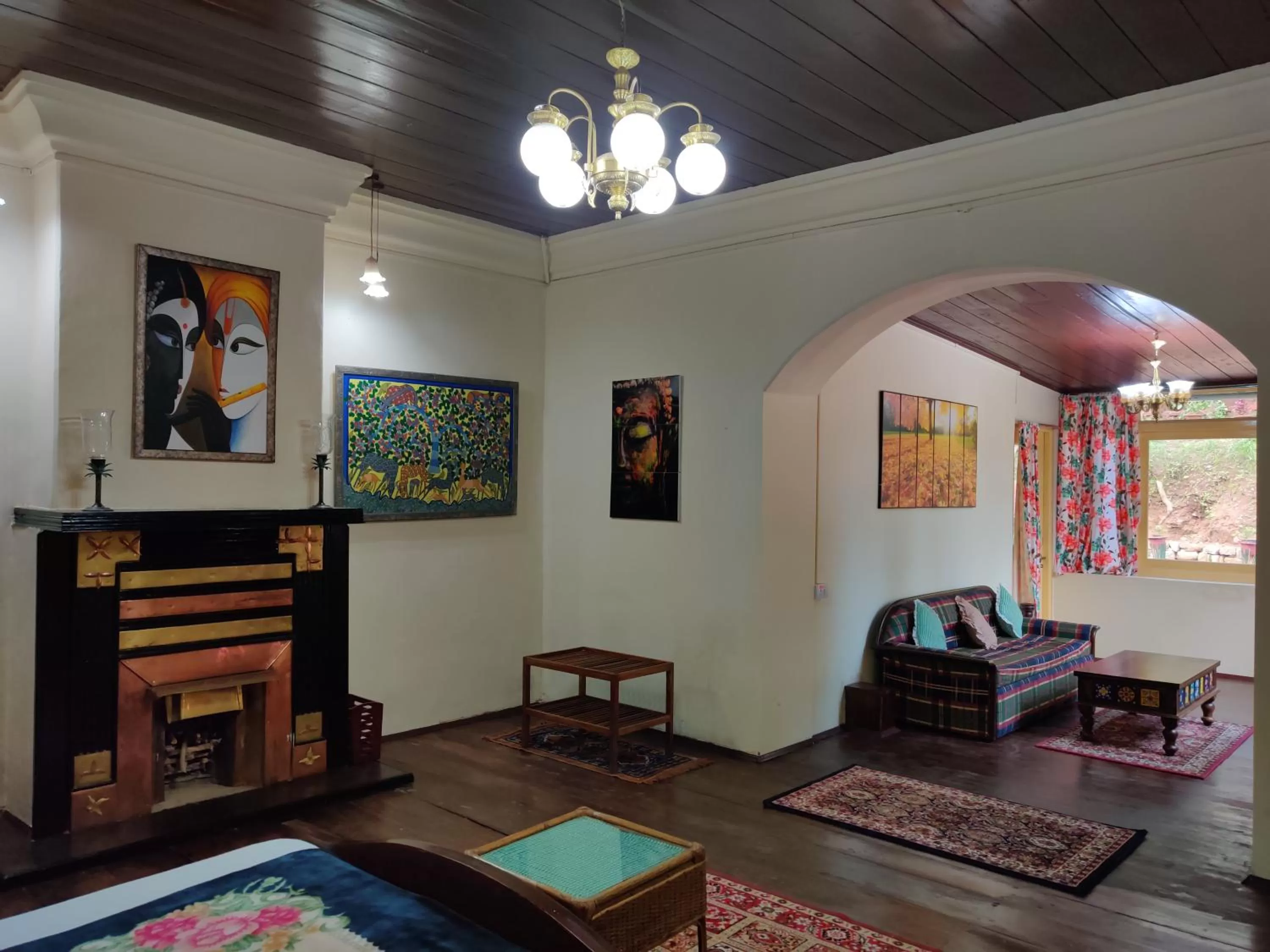 Seating Area in Singtom Tea Resort