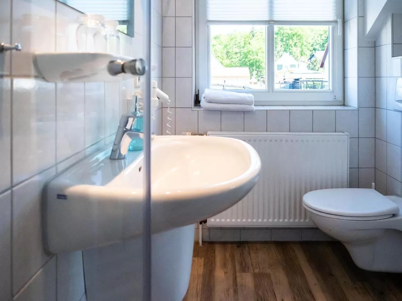 Bathroom in Hotel meerblau