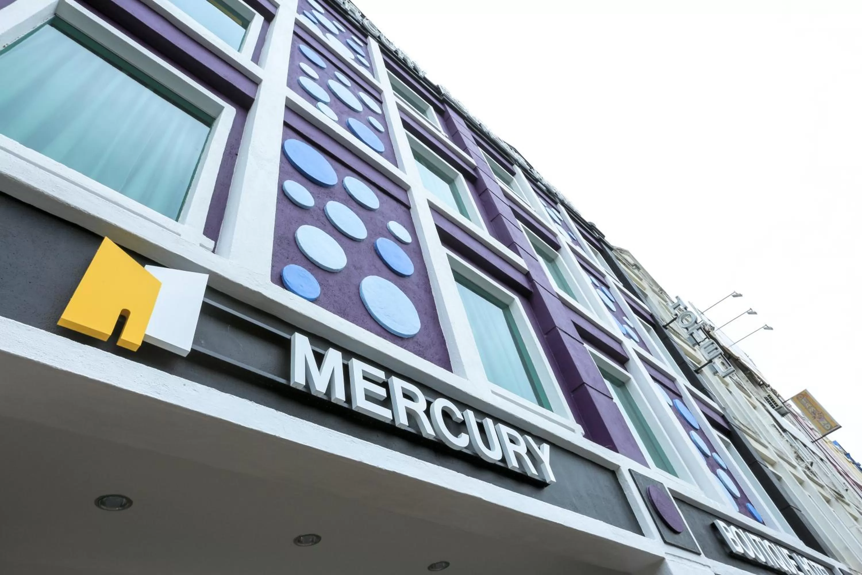 Facade/entrance in Mercury Boutique Hotel