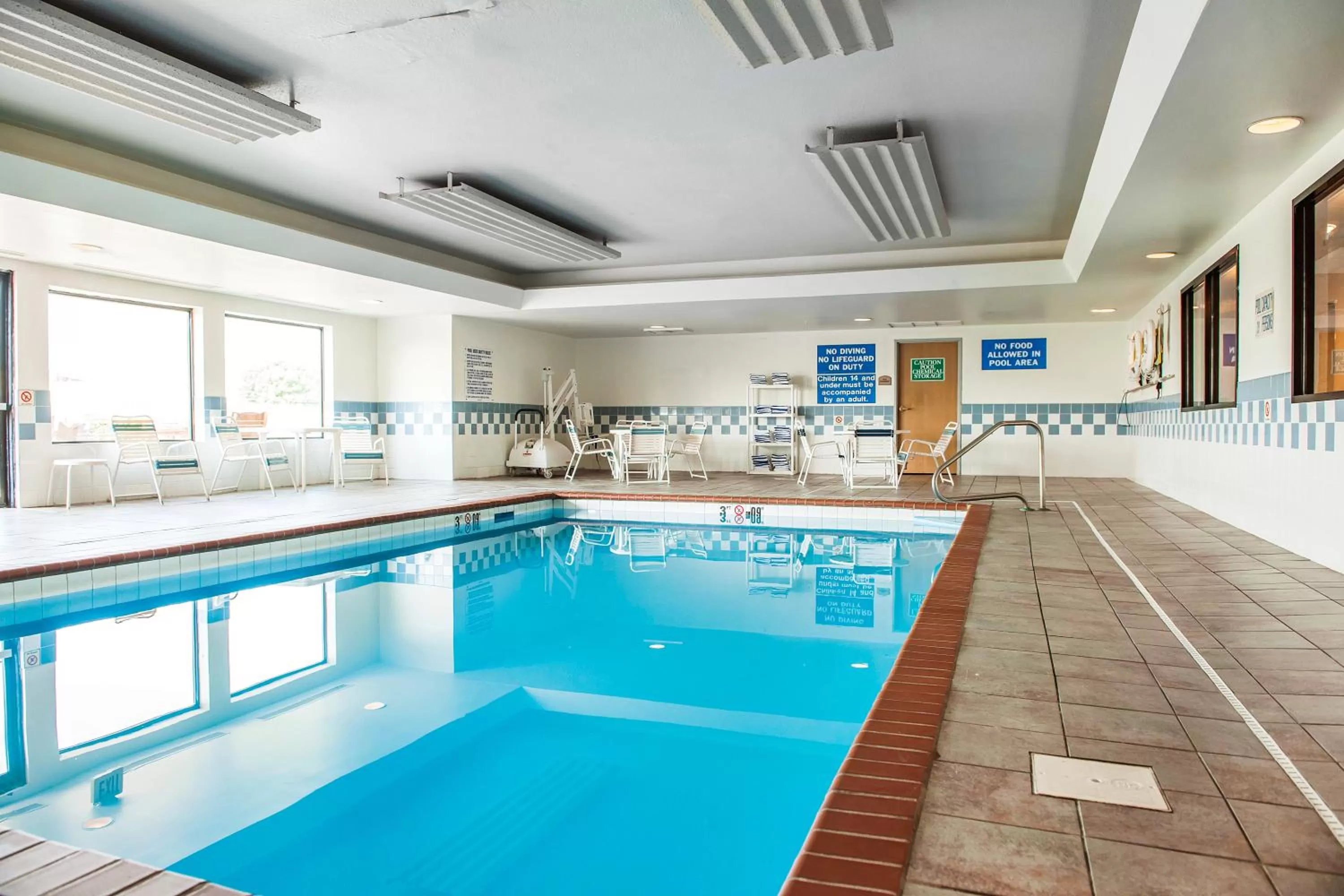 Pool view in Comfort Inn Goshen