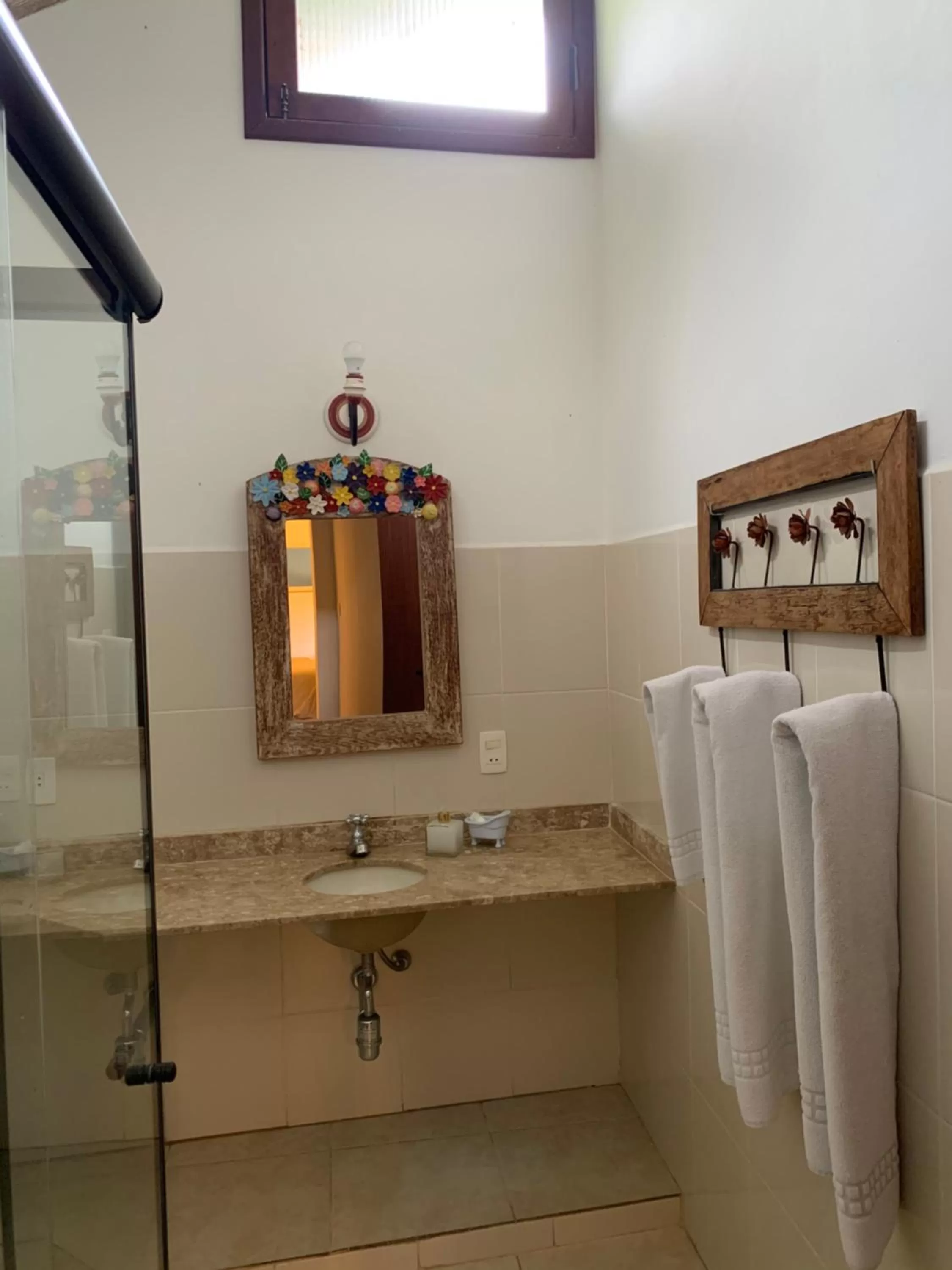 Bathroom in Pousada Villa Real