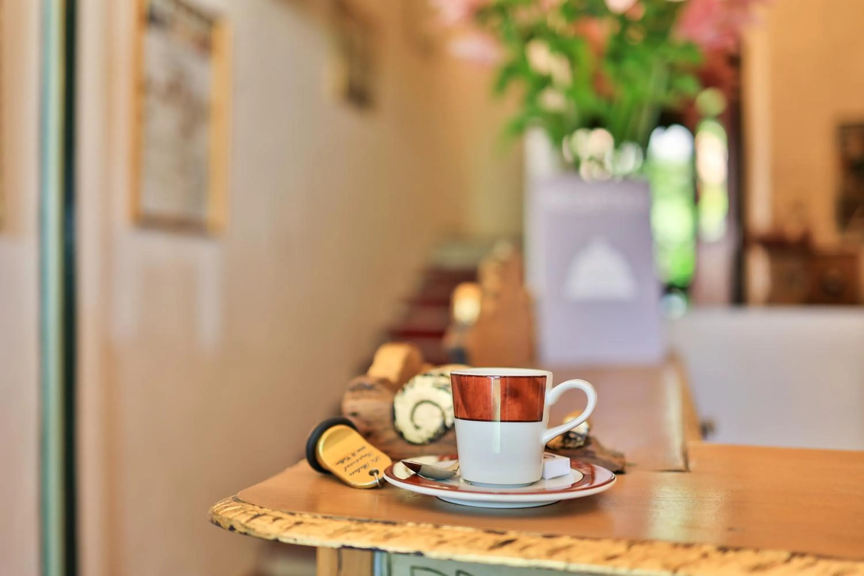 Lobby or reception in Logis Le Relais Imperial