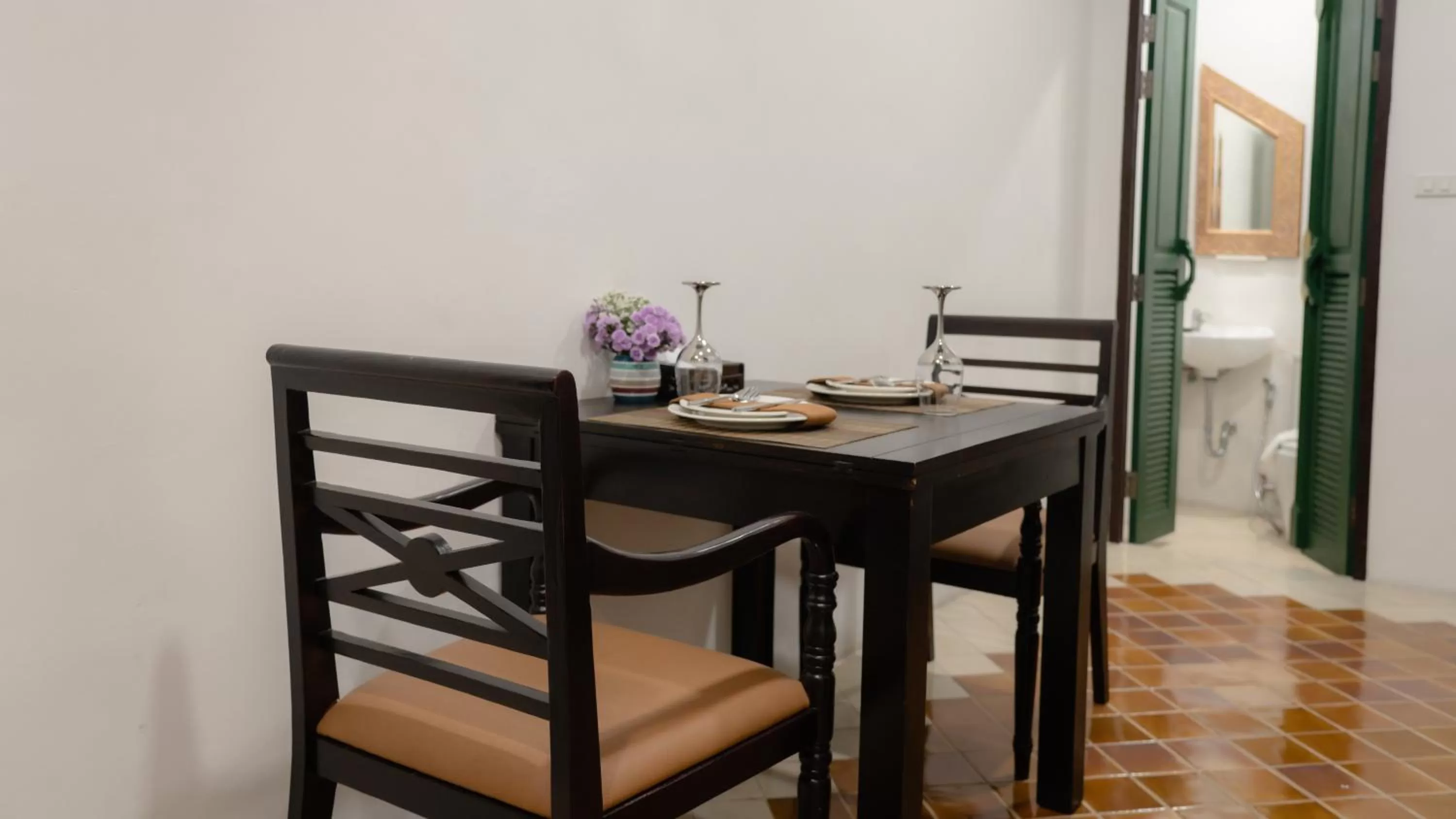 Decorative detail, Dining Area in Cheva Gallery Boutique Hotel