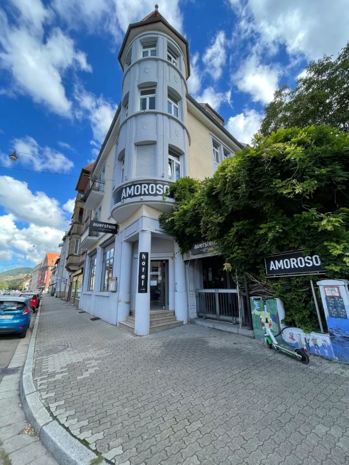 Property building in AUERSTEIN-Hotels auerstein & auerstein-mono