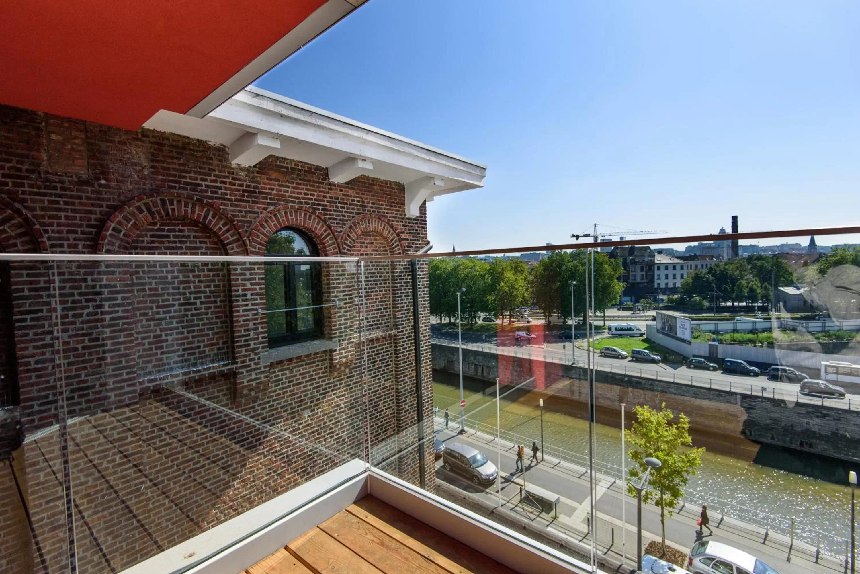 Balcony/Terrace in Hôtel Belvue
