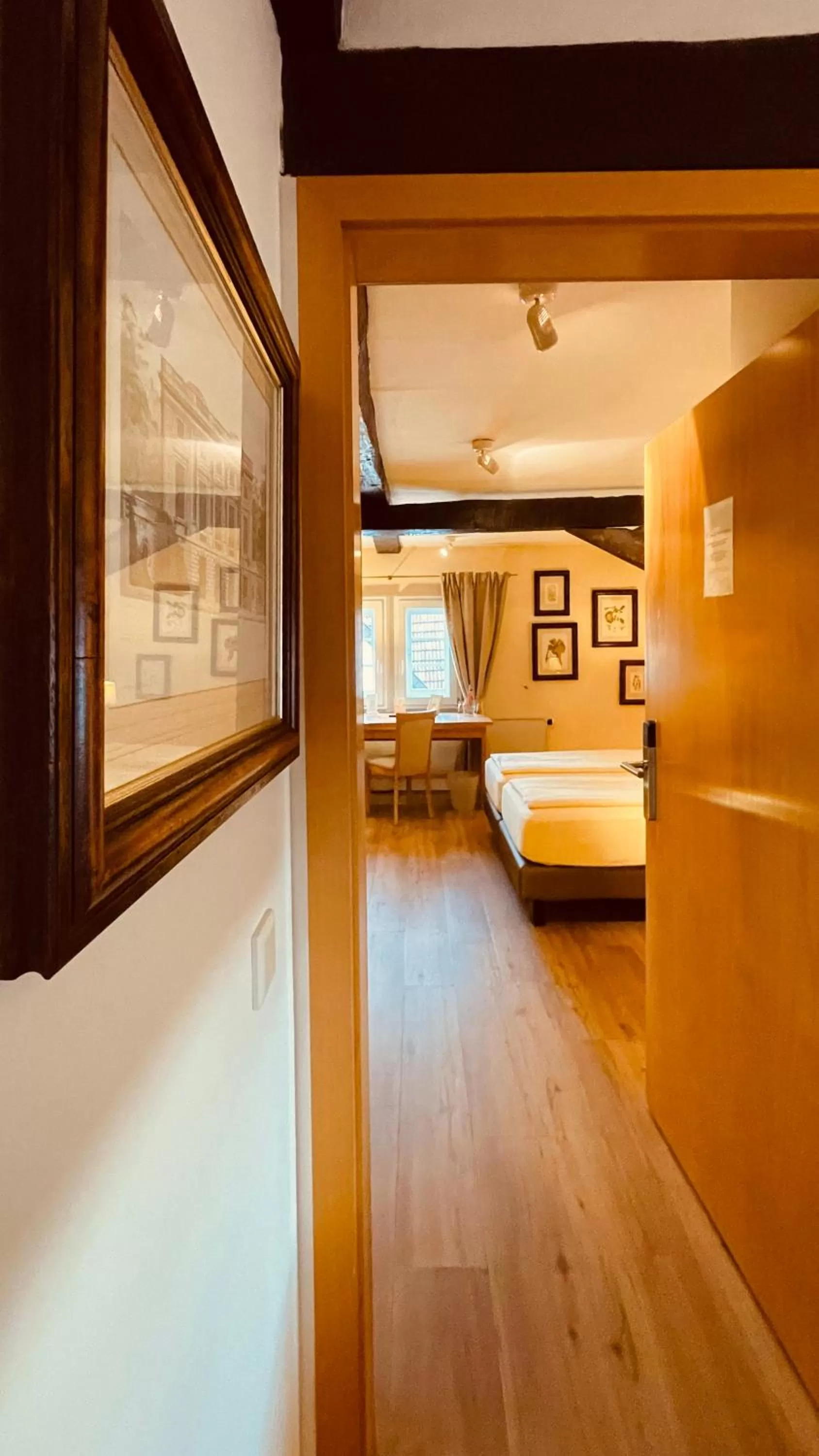 Property building, Bed in Salischer Hof