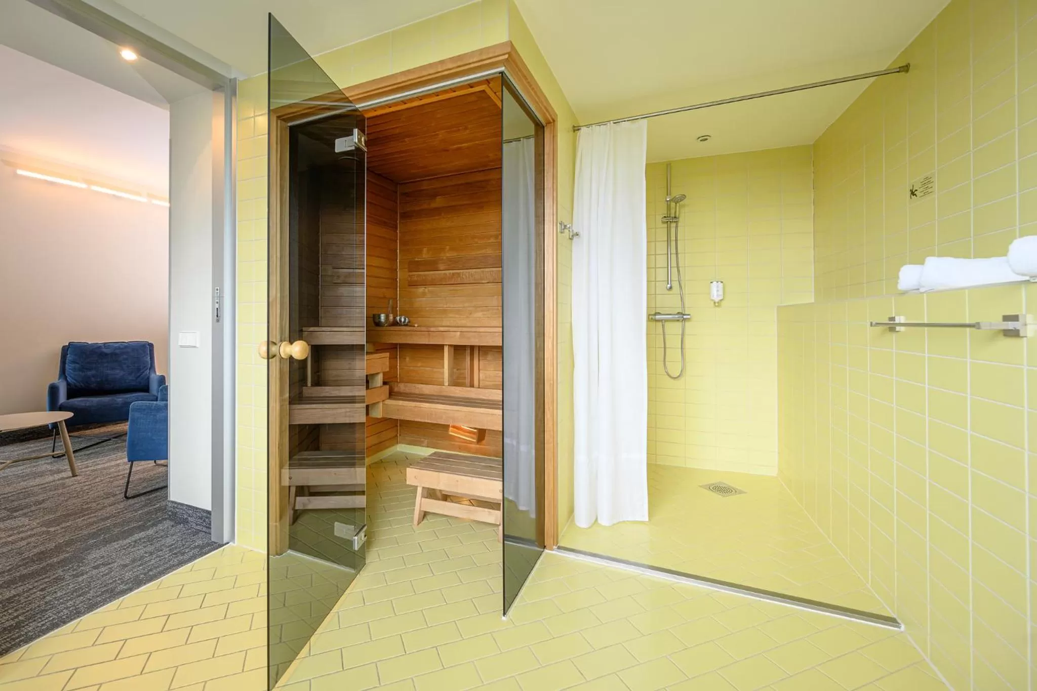 Sauna in Dorpat Hotel
