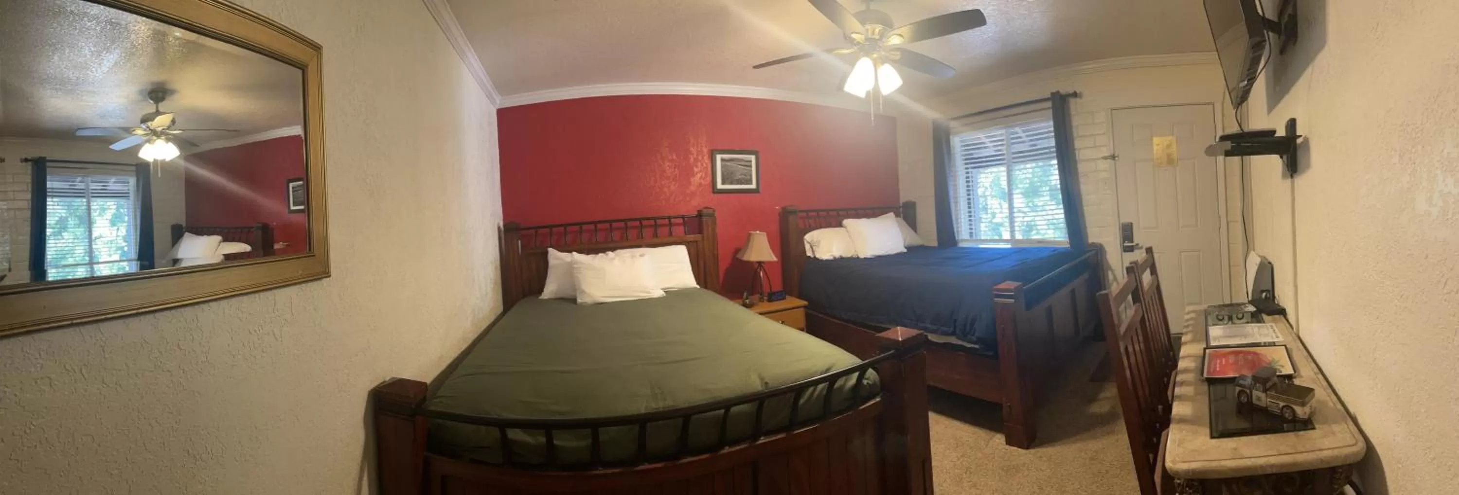 Bed in Sierra Woods Lodge