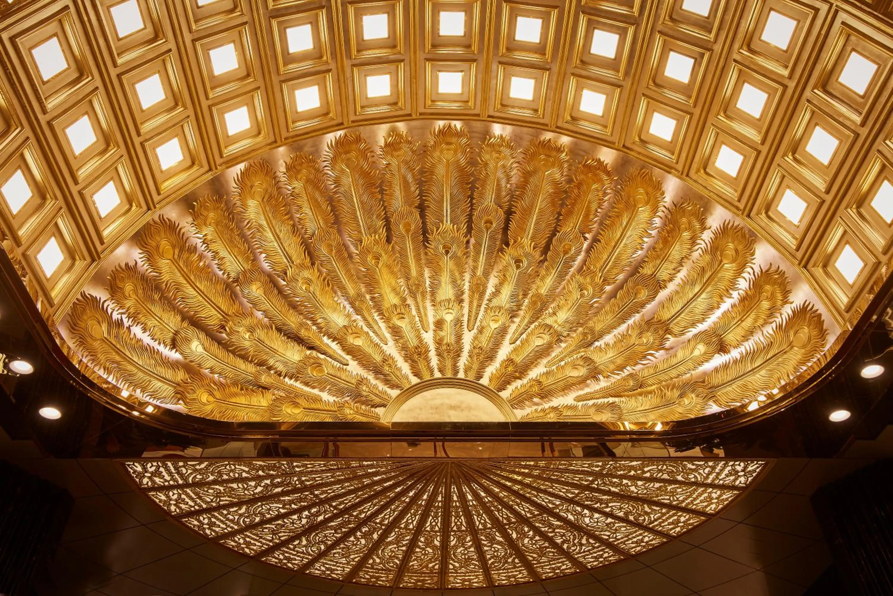 Decorative detail in The Reverie Saigon Residential Suites