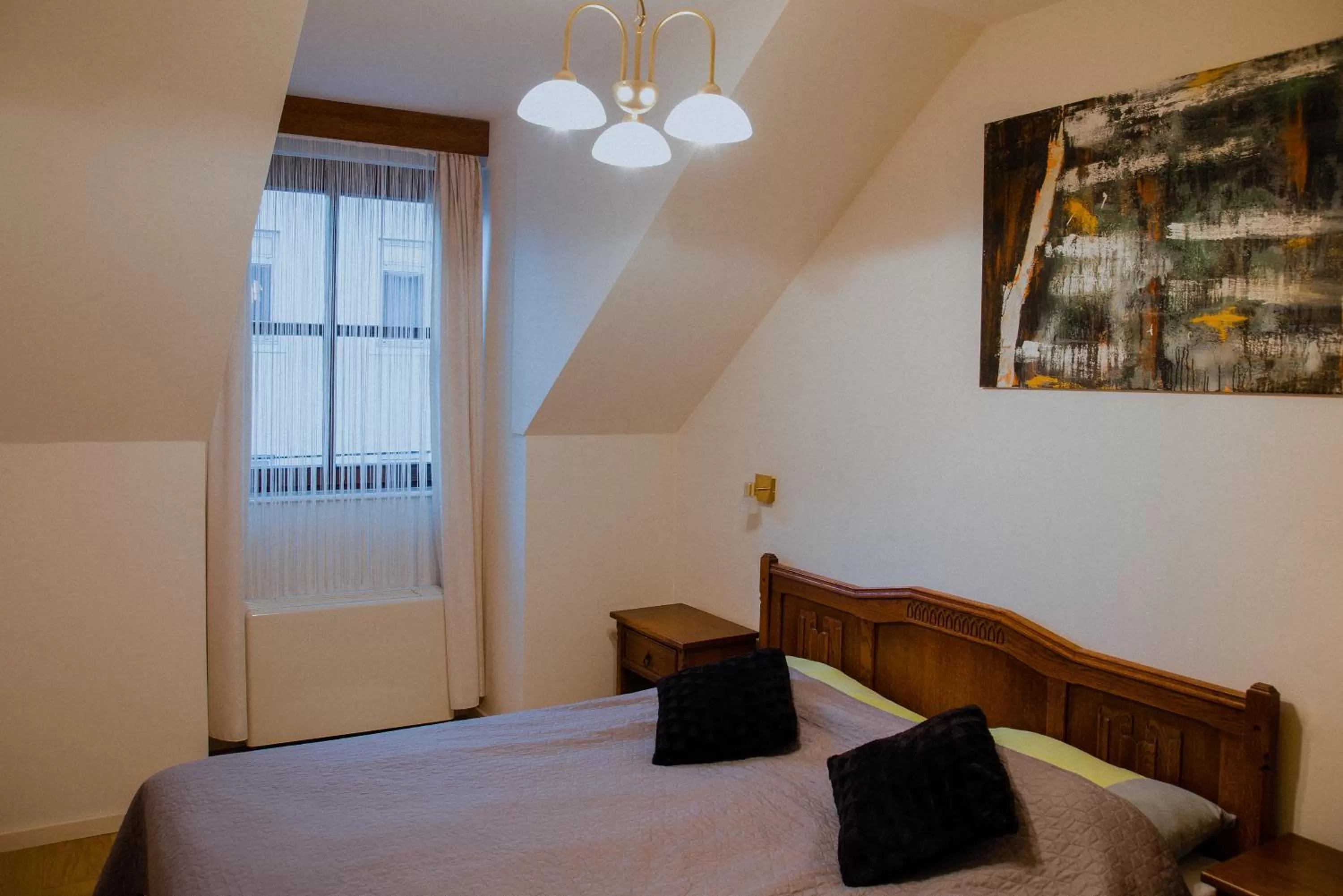 Bed in Splavar Rooms