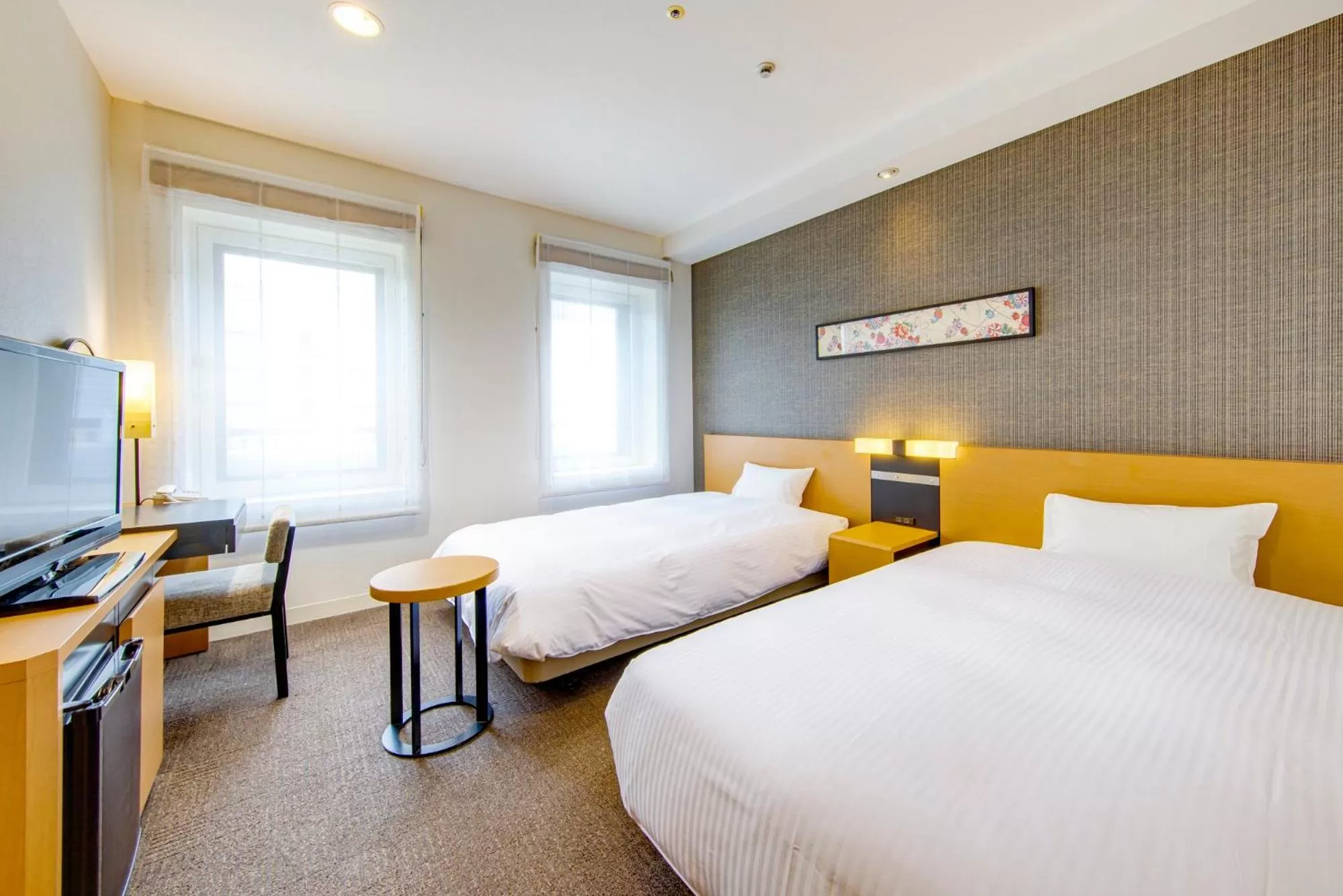 Bed in Miyako City Kintetsu Kyoto Station