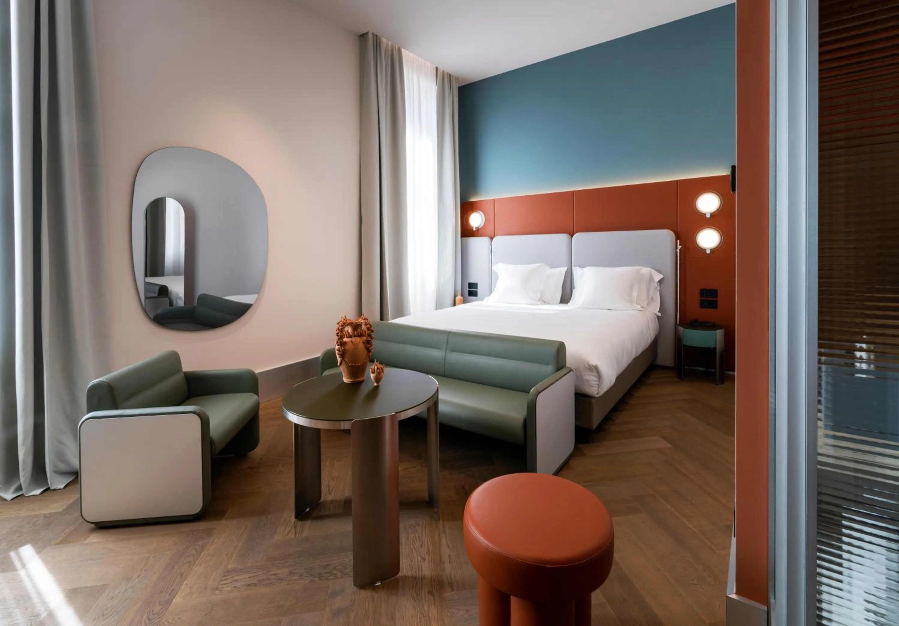 Bed in Palazzo Tirso MGallery Cagliari