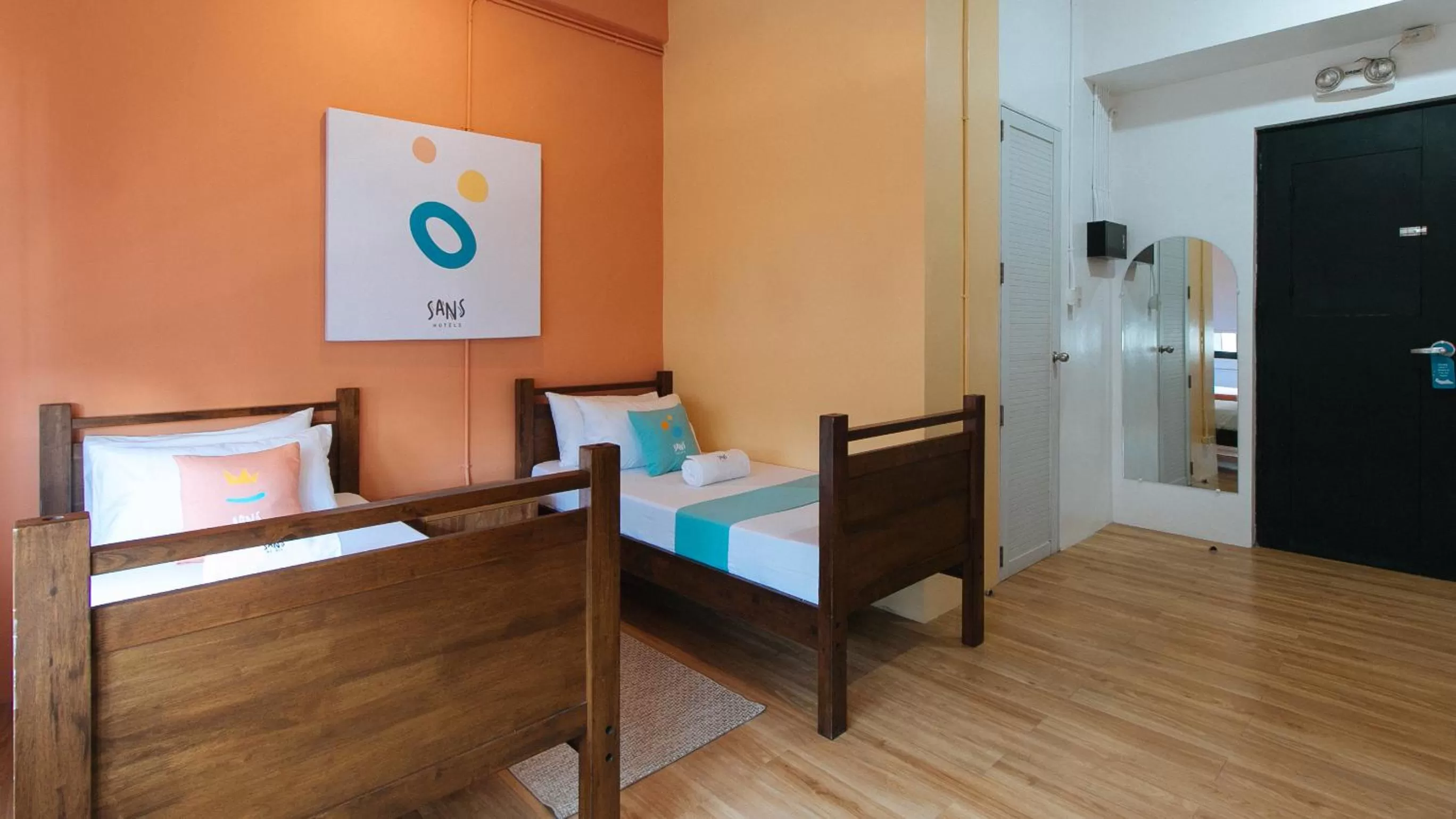 Bedroom in Sans Hotel Laperal Manila