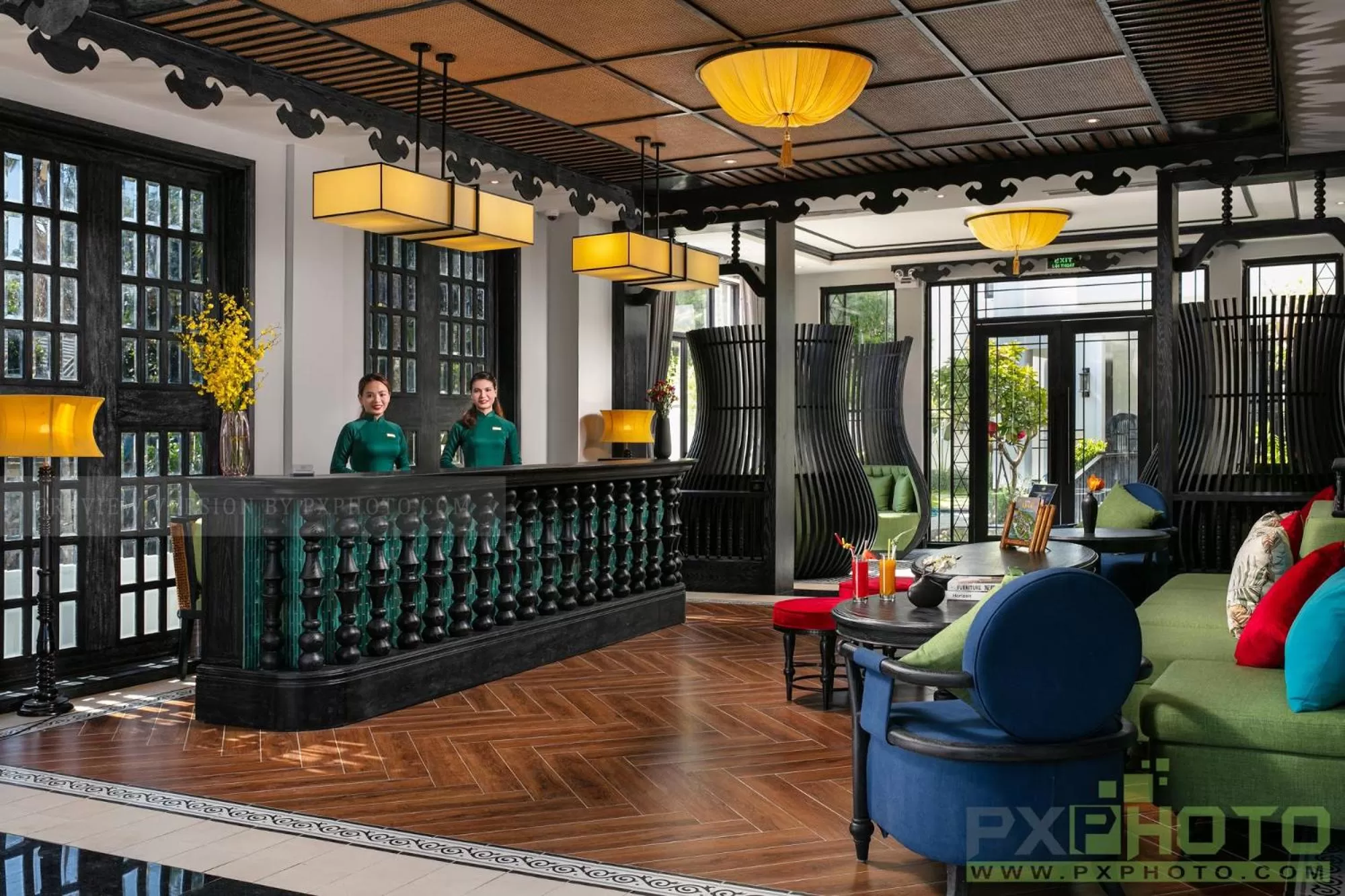 Area and facilities in Shining Riverside Hoi An Boutique & Spa