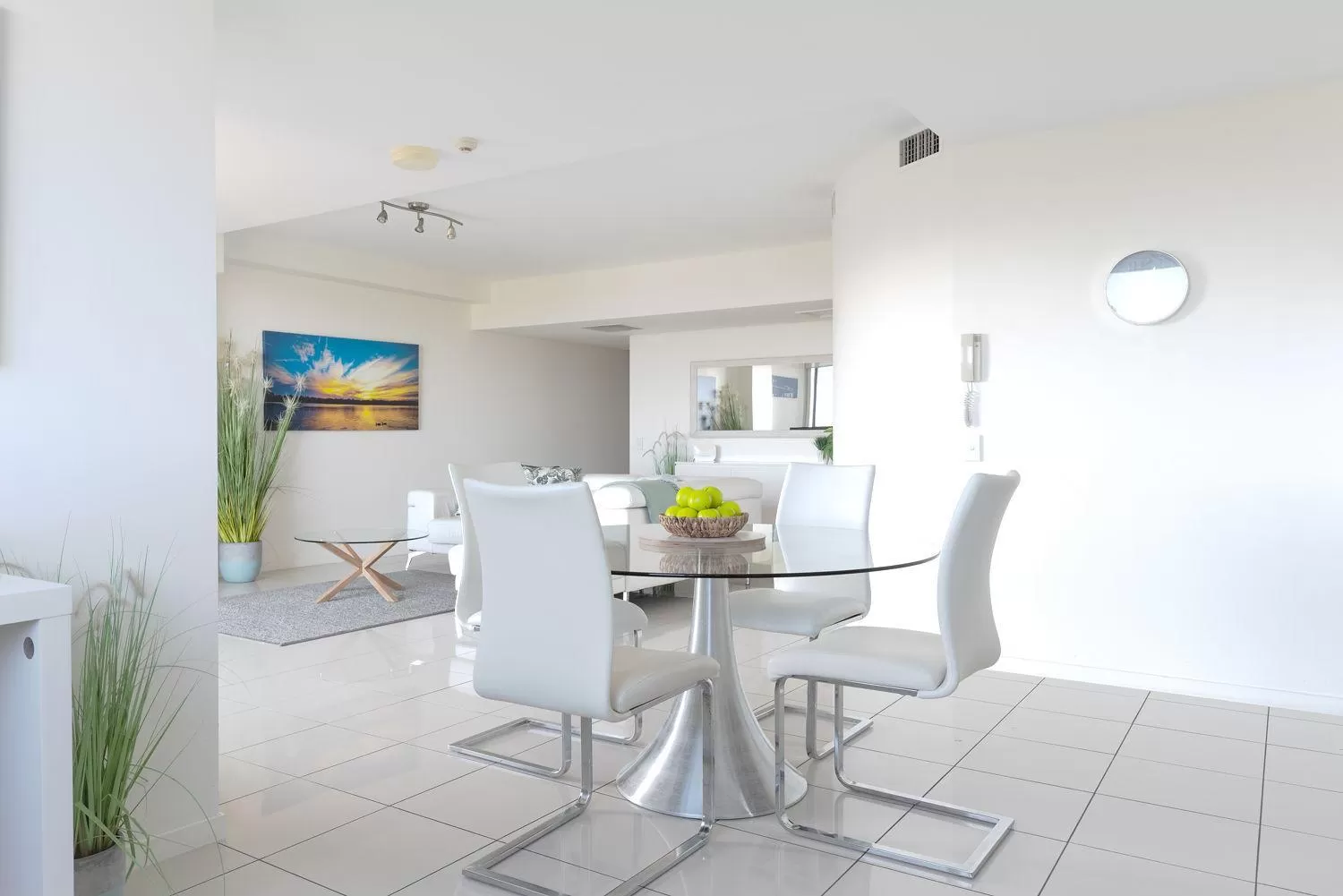 Dining area in Grandview Apartments