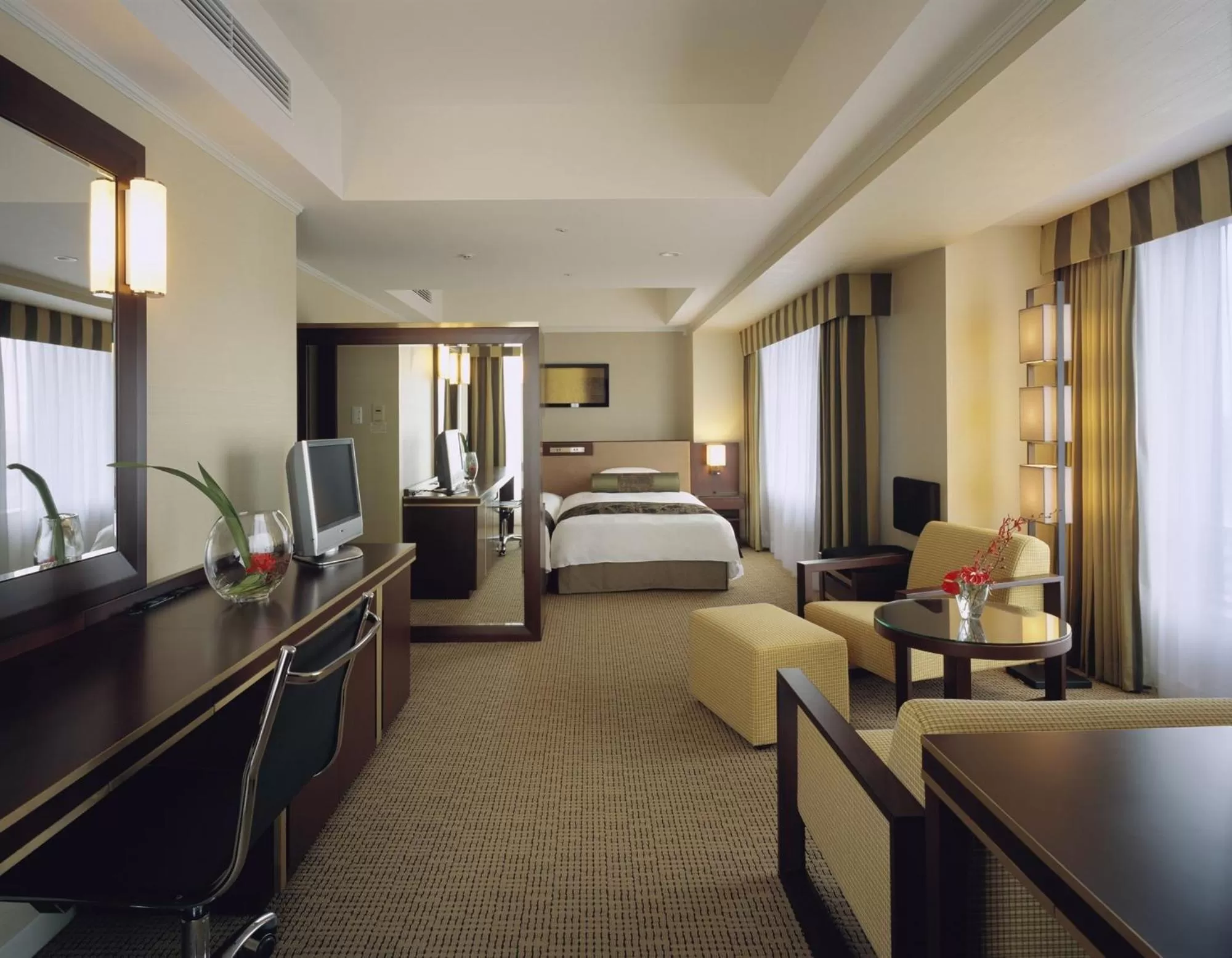 Photo of the whole room, Bed in Hotel Okura Kyoto