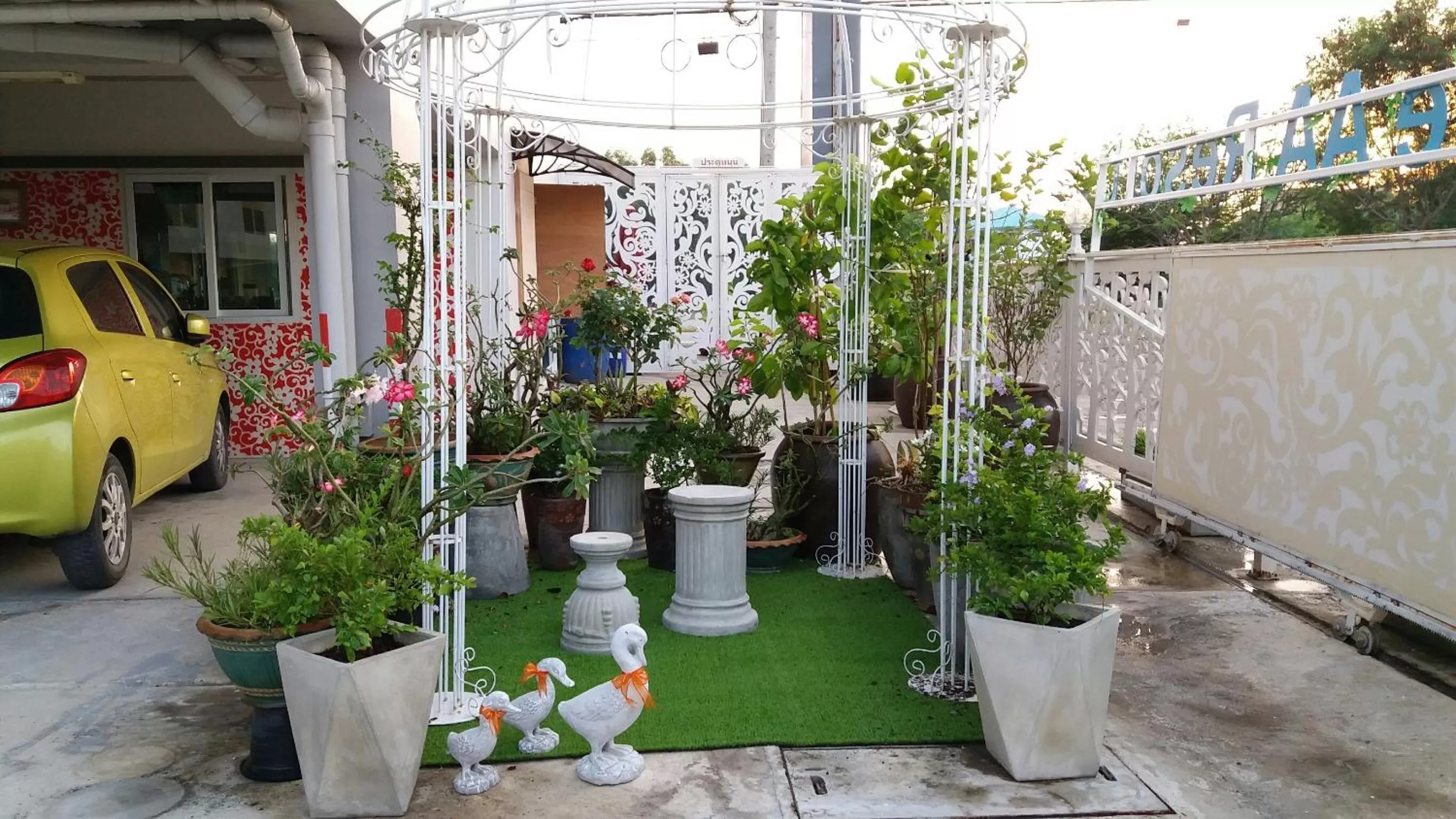 Garden in AA Resort Hotel