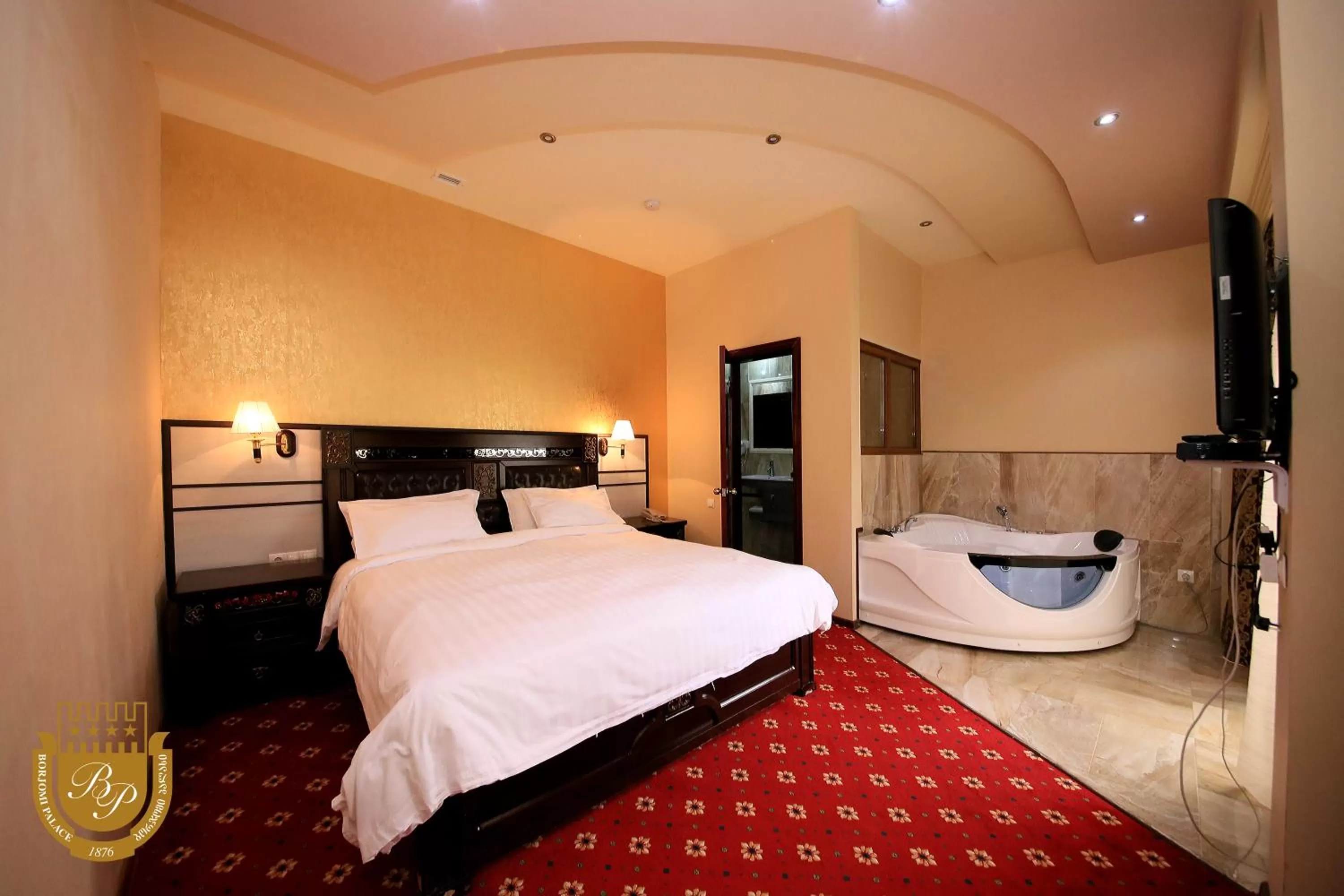 Bedroom, Bed in Borjomi Palace Health & Spa Center