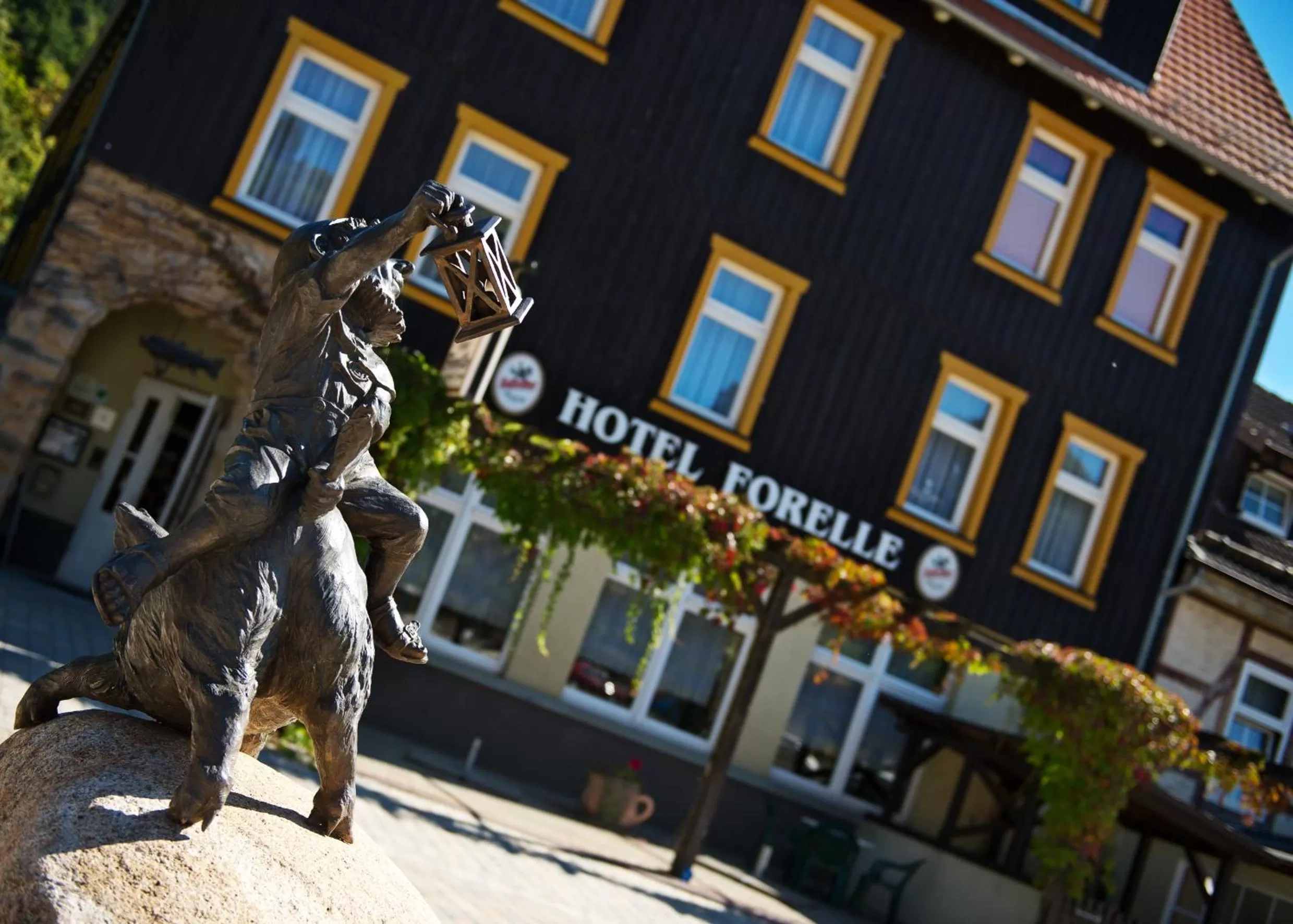 Property building in GreenLine Ferienhotel Forelle