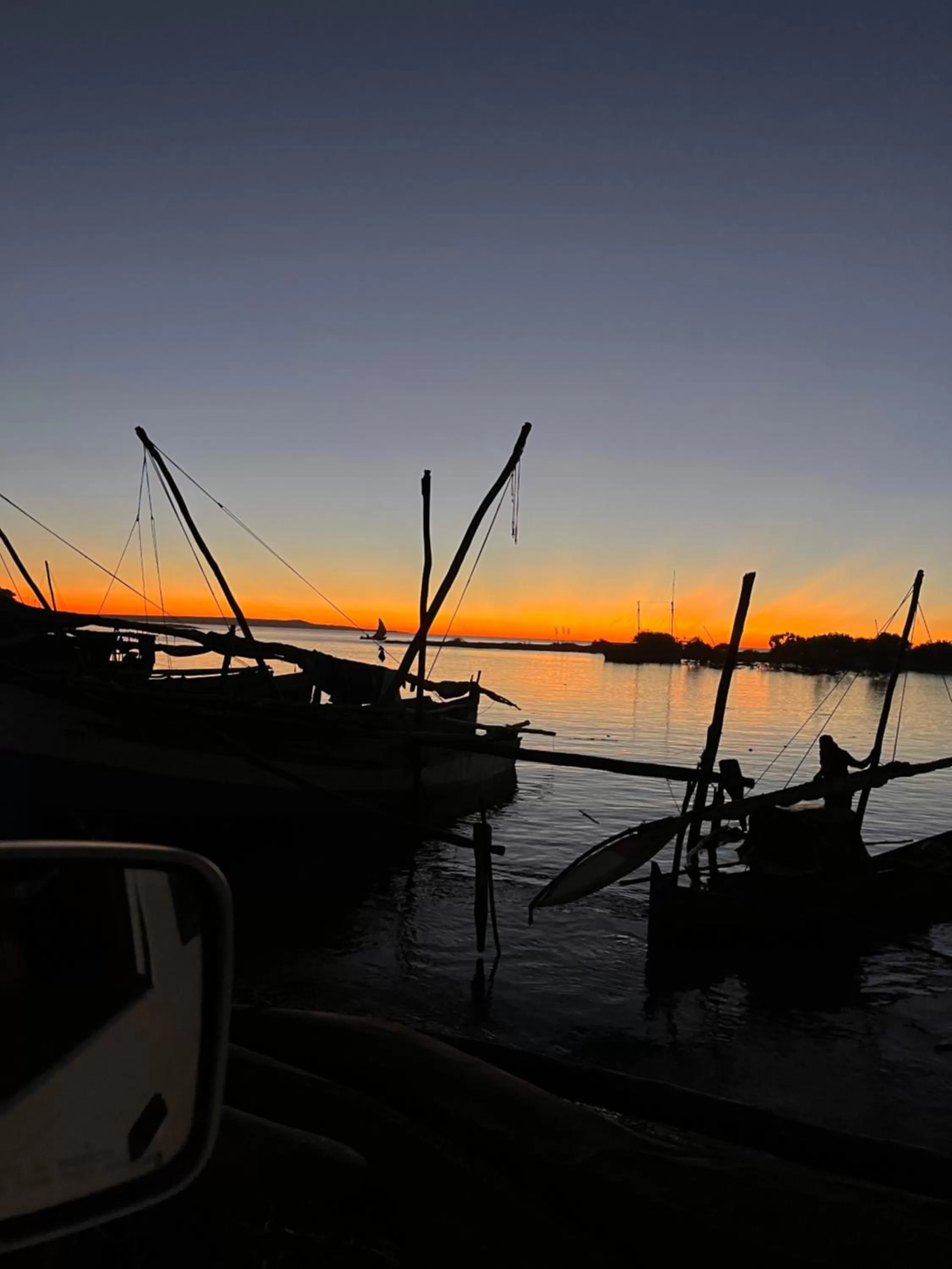 Sunset in PAP'S Chambres d'Hôtes